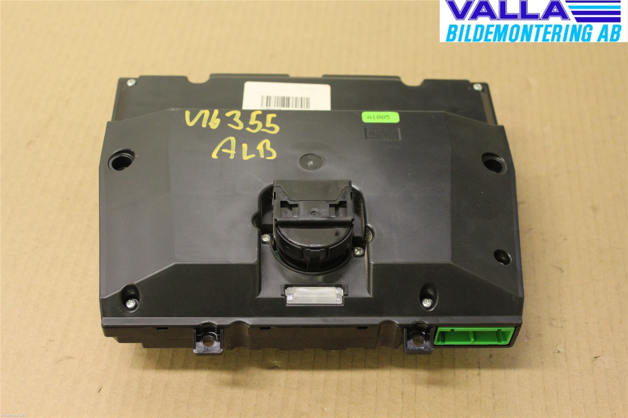 Volvo S60 11-13 Varme Ac Betjening-Display