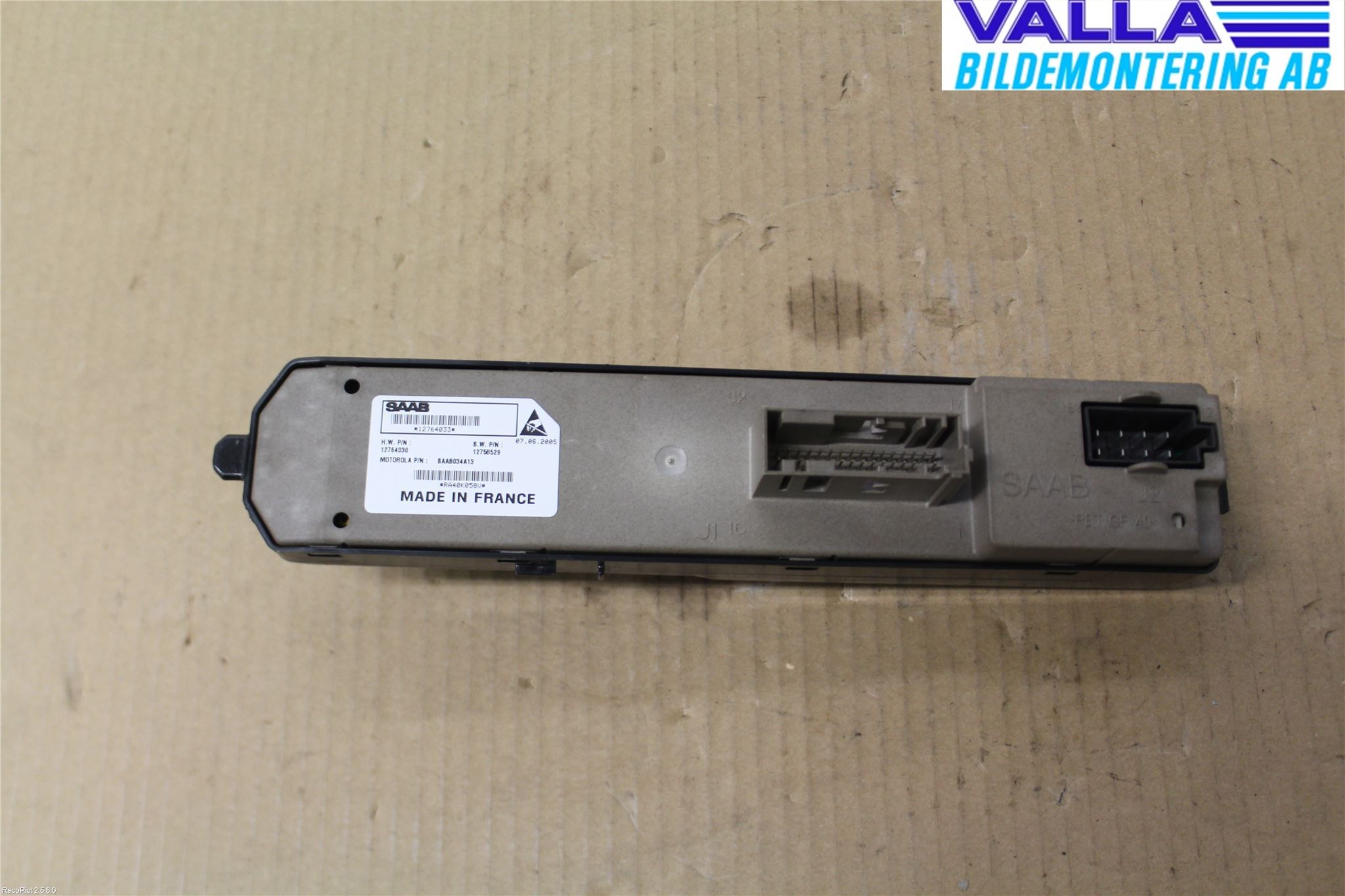 Saab 9-3 VER 2 Bryter Vindusheis