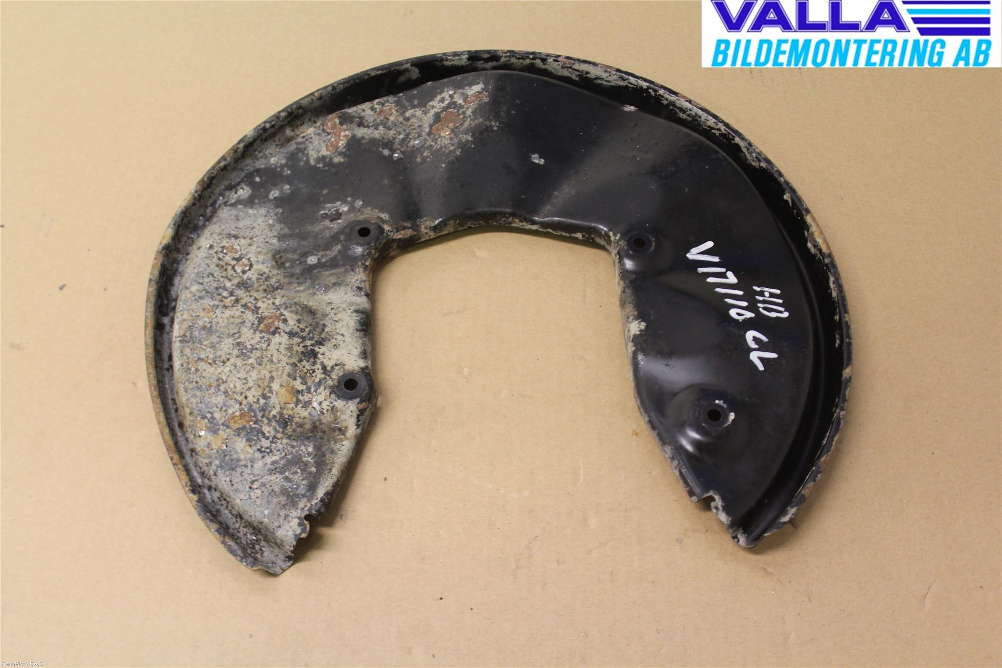 Audi ALLROAD 06-11 Bremseskjold Bak