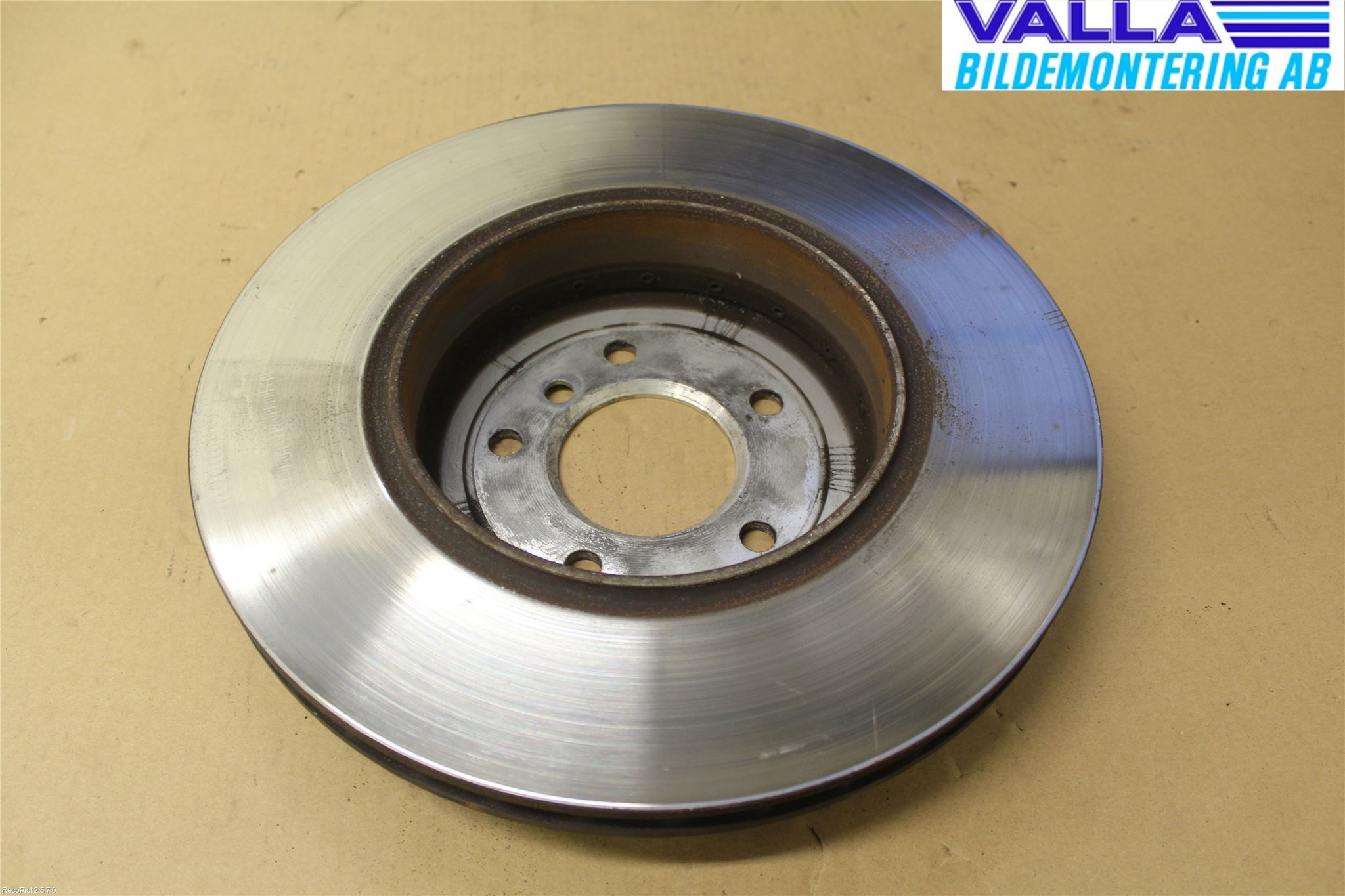 BMW 5 E60/61 Sed/Tou 02-10 Bremseskive Bak