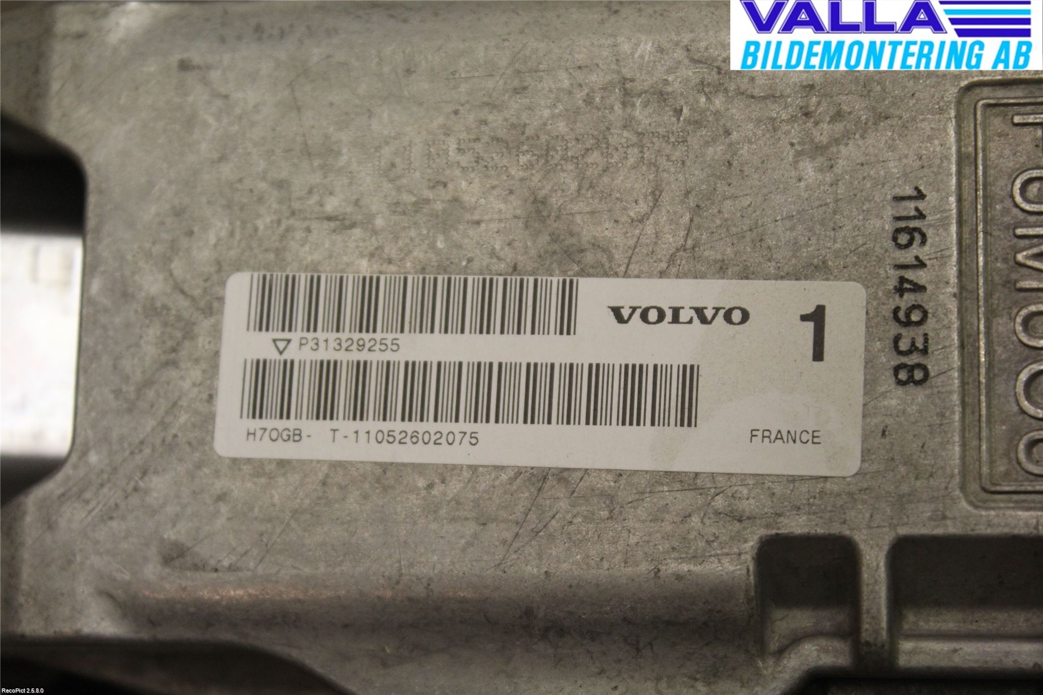 Volvo V70 08-13 Rattakselaggregat Justerbart