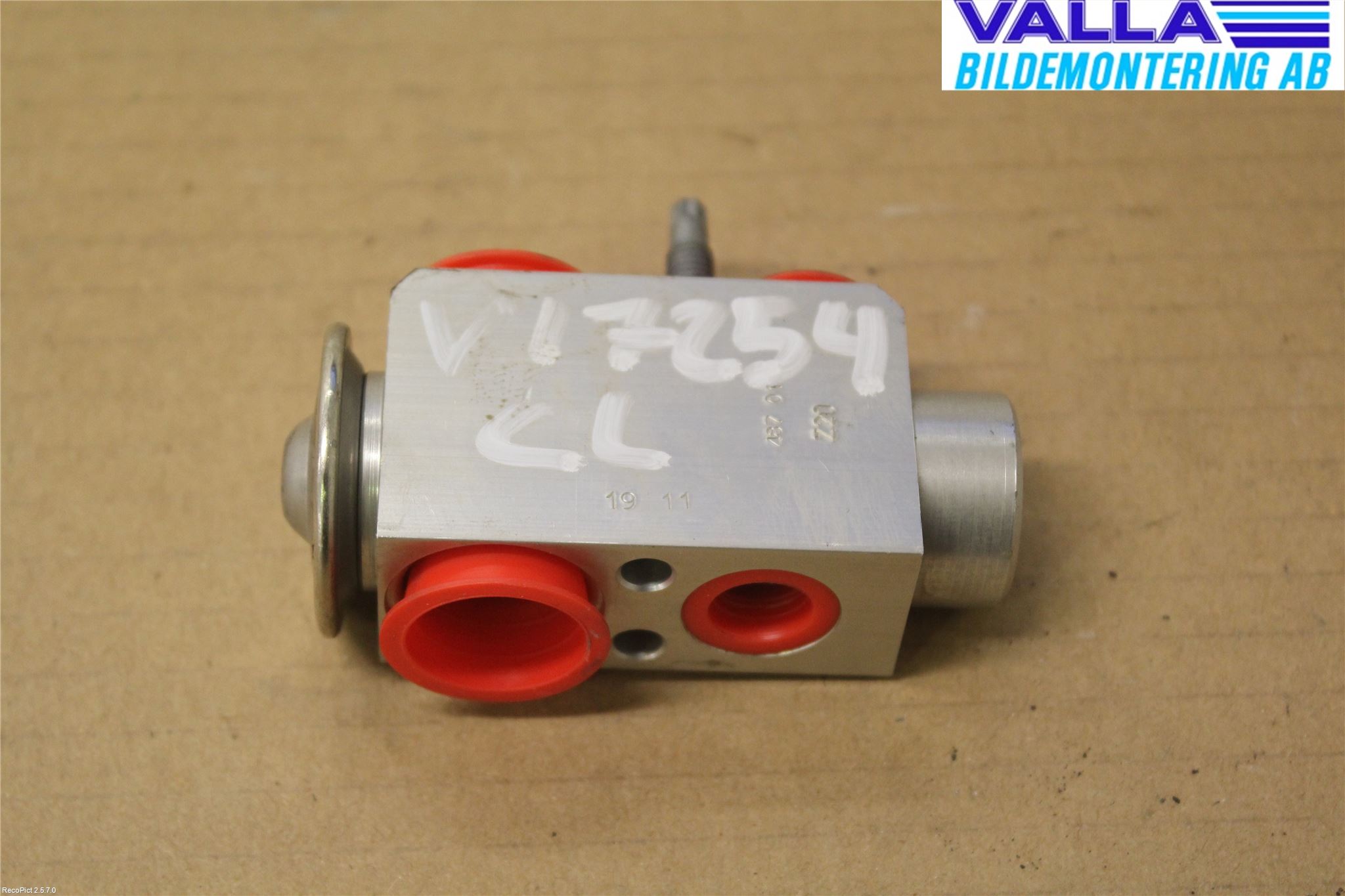 Volvo V70 08-13 Varme Ac Ekspansjonsventil