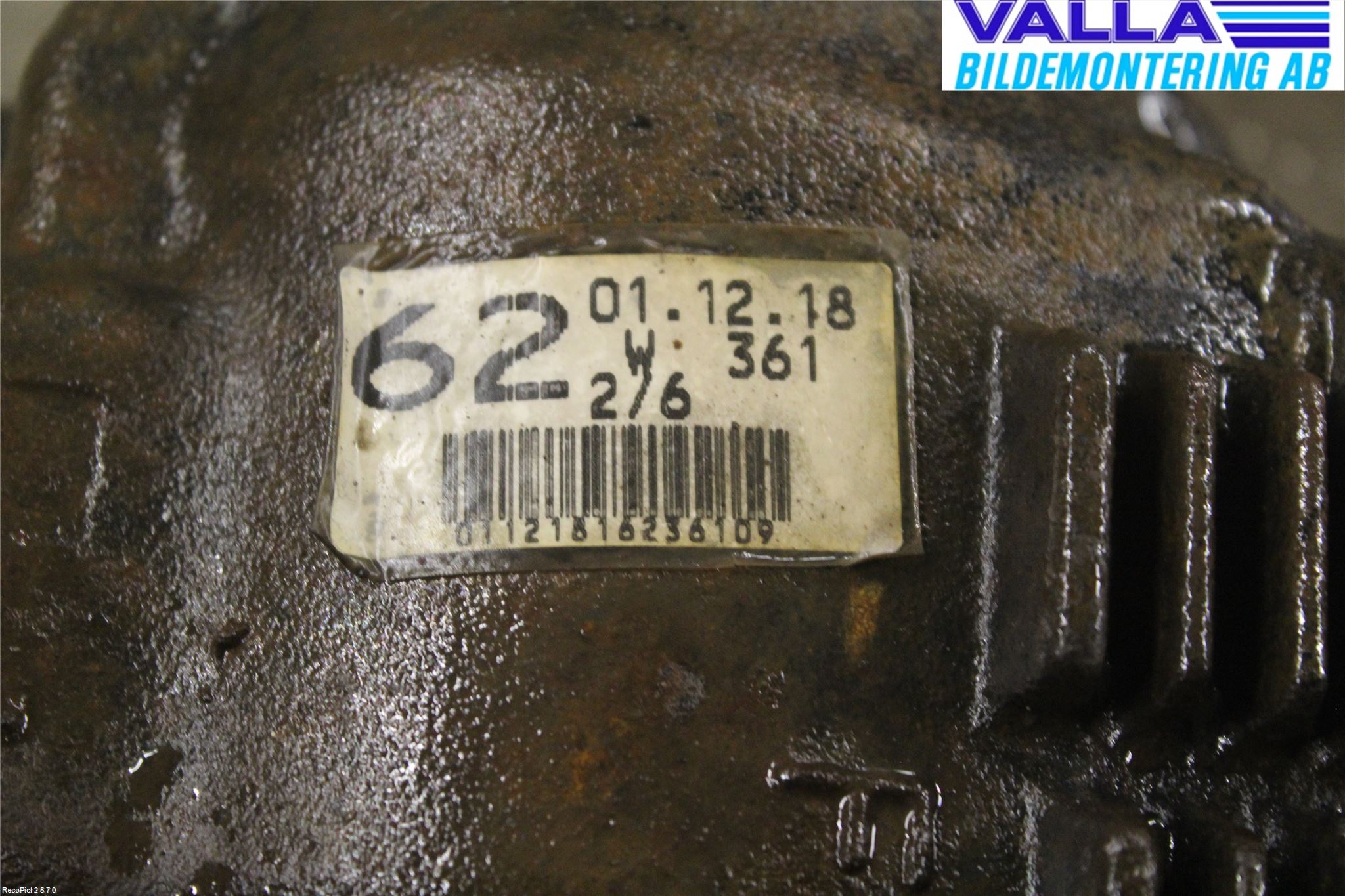 Toyota RAV 4 00-06 Gearkasse Fordelingskasse