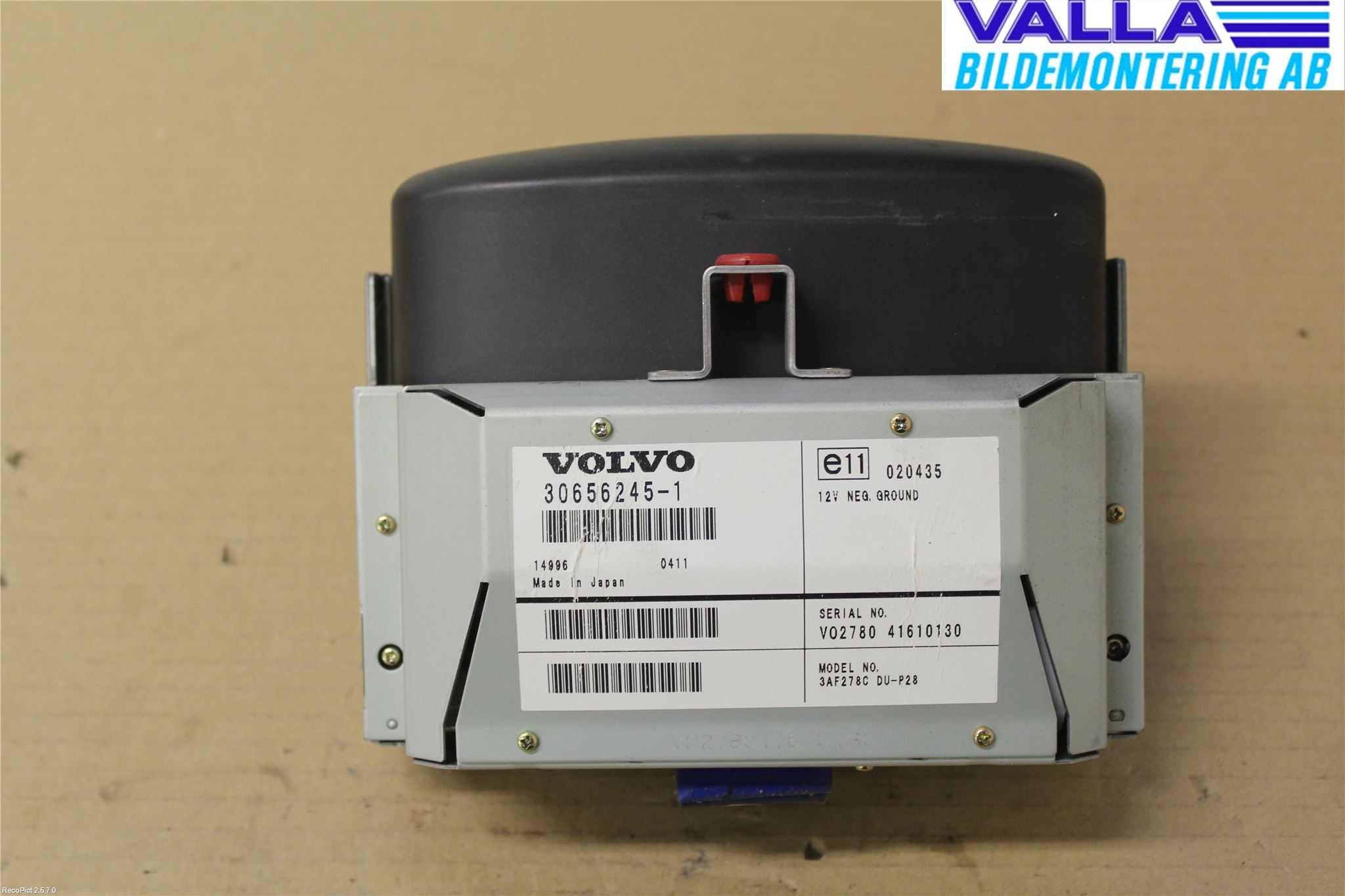 Volvo V70 00-04 Gps Navigator