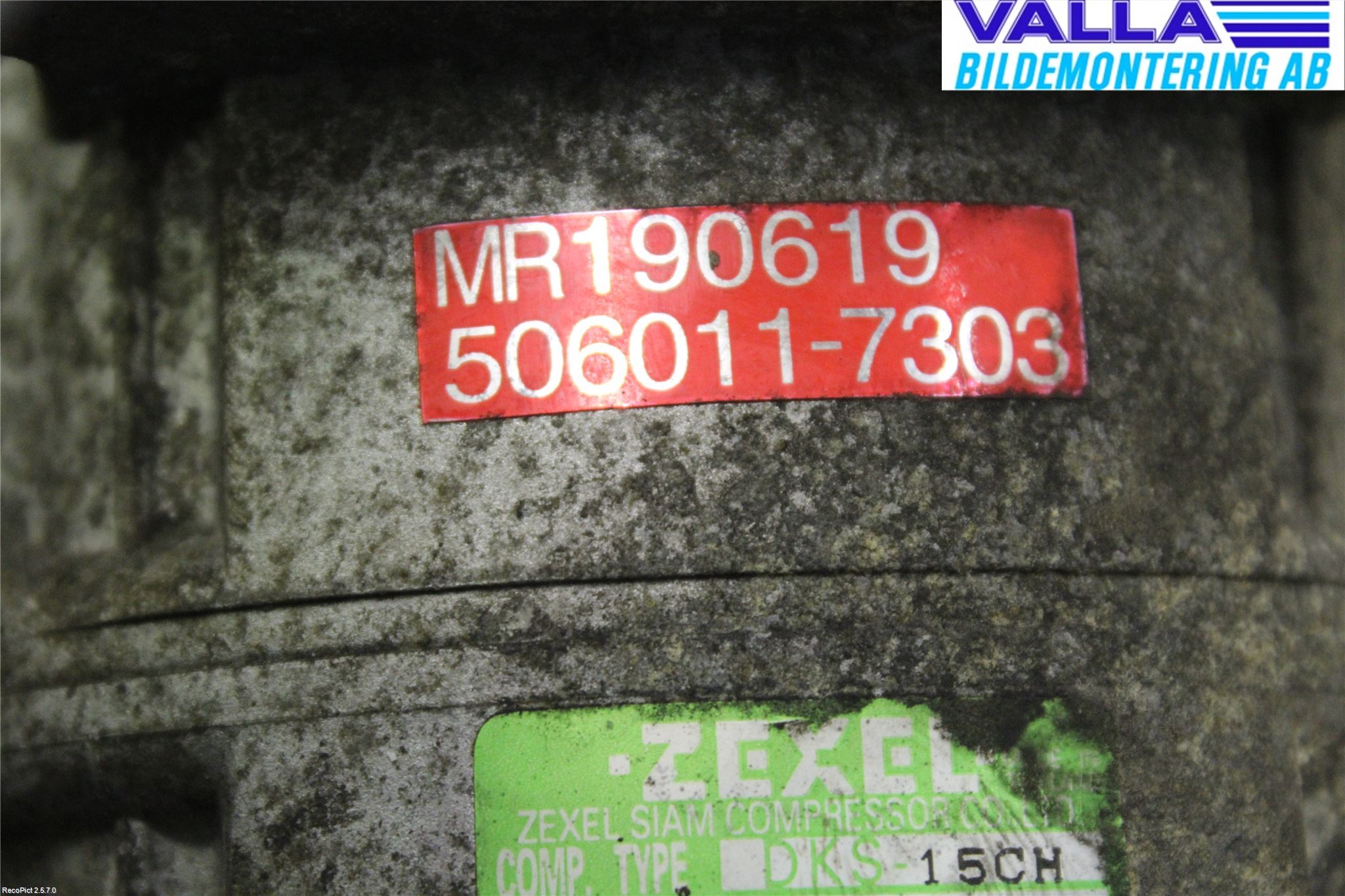 Mitsubishi L200   96-06 Varme Ac Kompressor