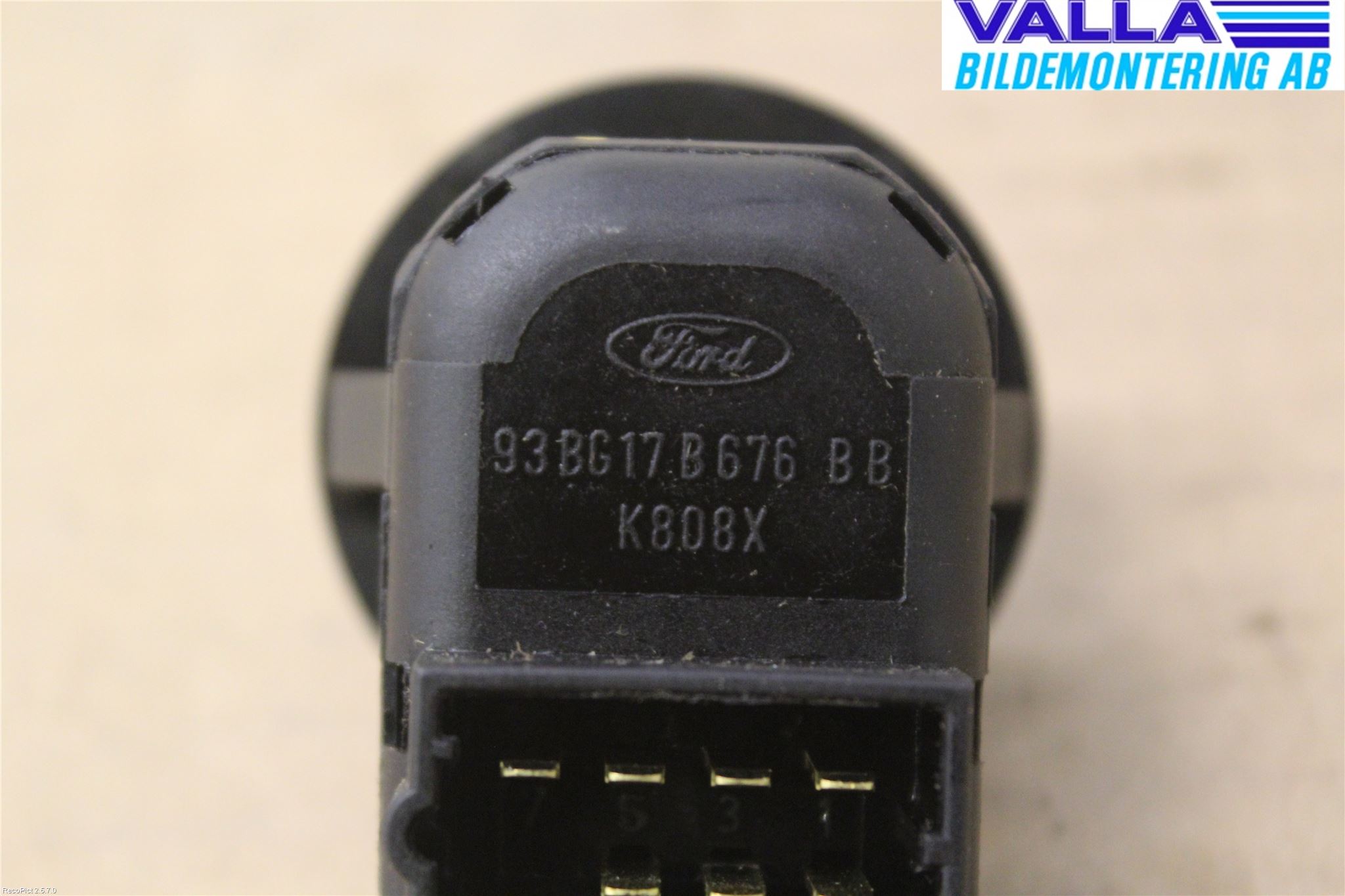 Ford TRANSIT CONNECT 03-08 Bryter Speil