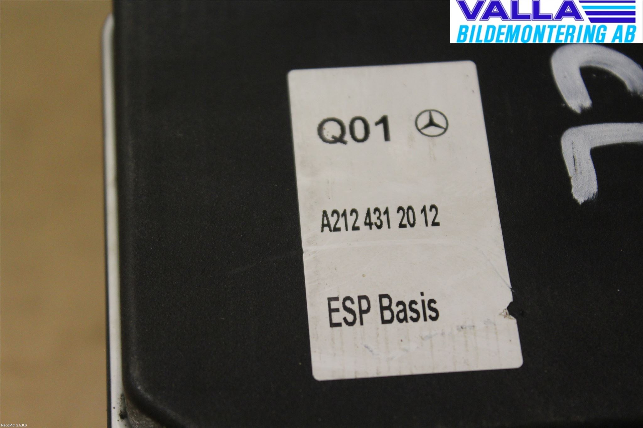 Mercedes-Benz MB E-KLASS (W212) 09-16 Abs Hydraulikkaggregat