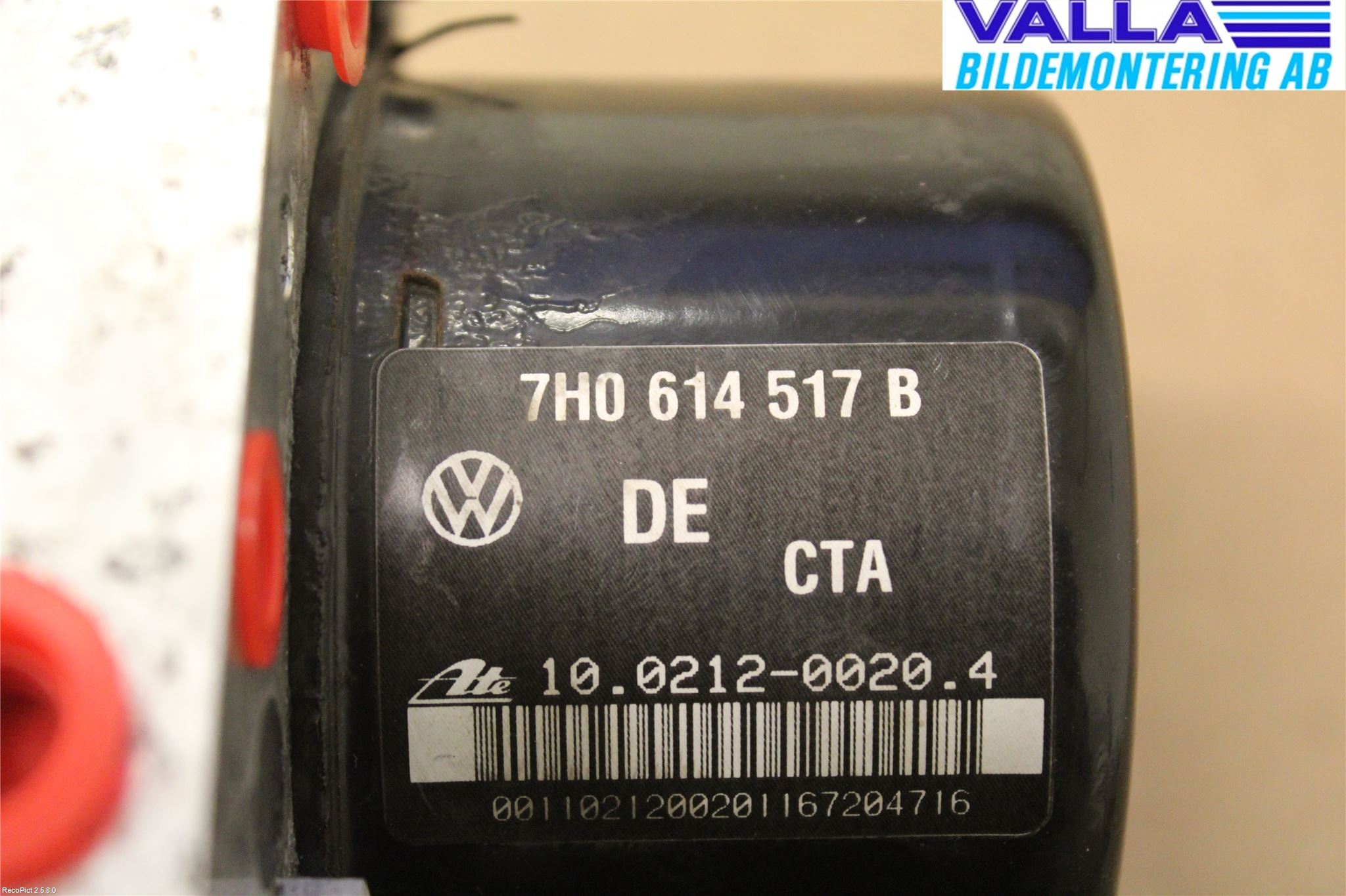 Volkswagen VW TRANSP/CARAVELLE (T5) 04-15 Abs Hydraulikkaggregat