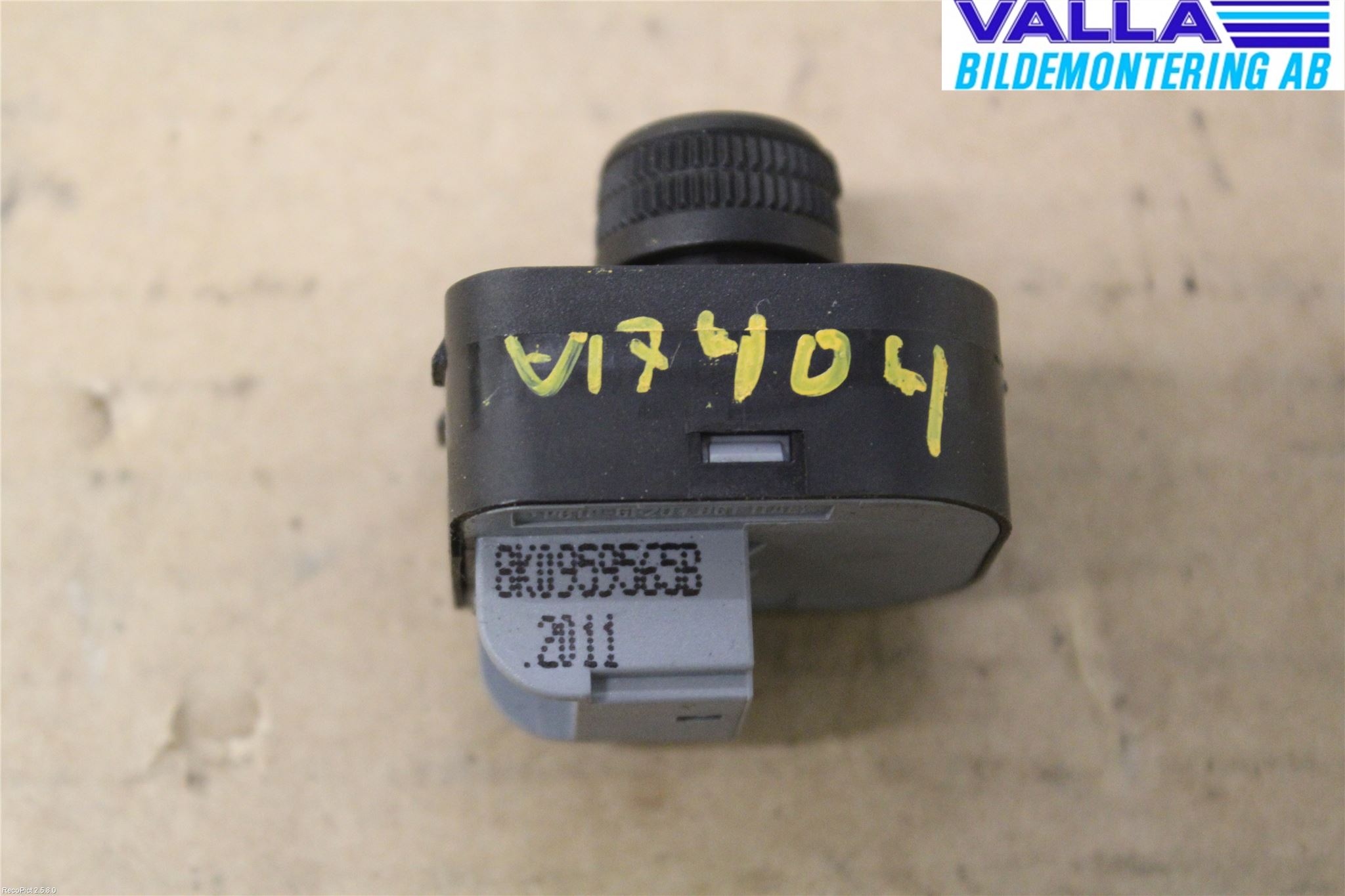Audi A4/S4 08-11 Bryter Speil