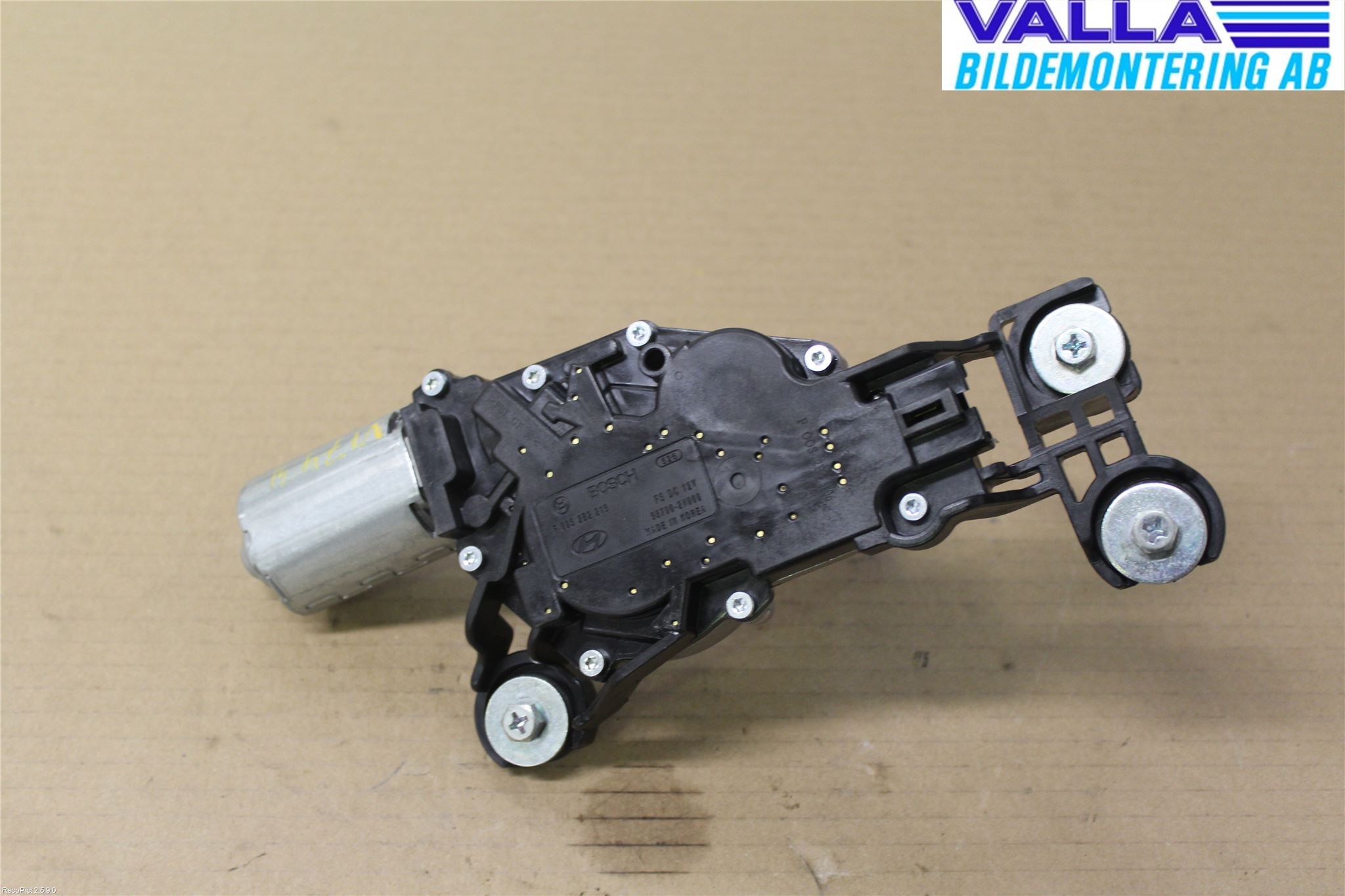 Hyundai VELOSTER 12-17 Viskermotor Bakluke
