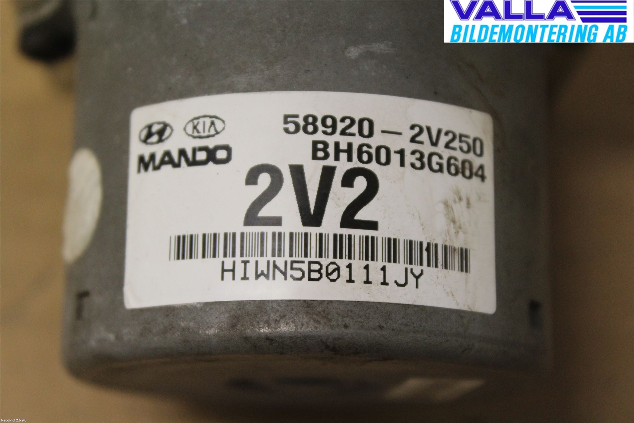 Hyundai VELOSTER 12-17 Abs Hydraulikkaggregat