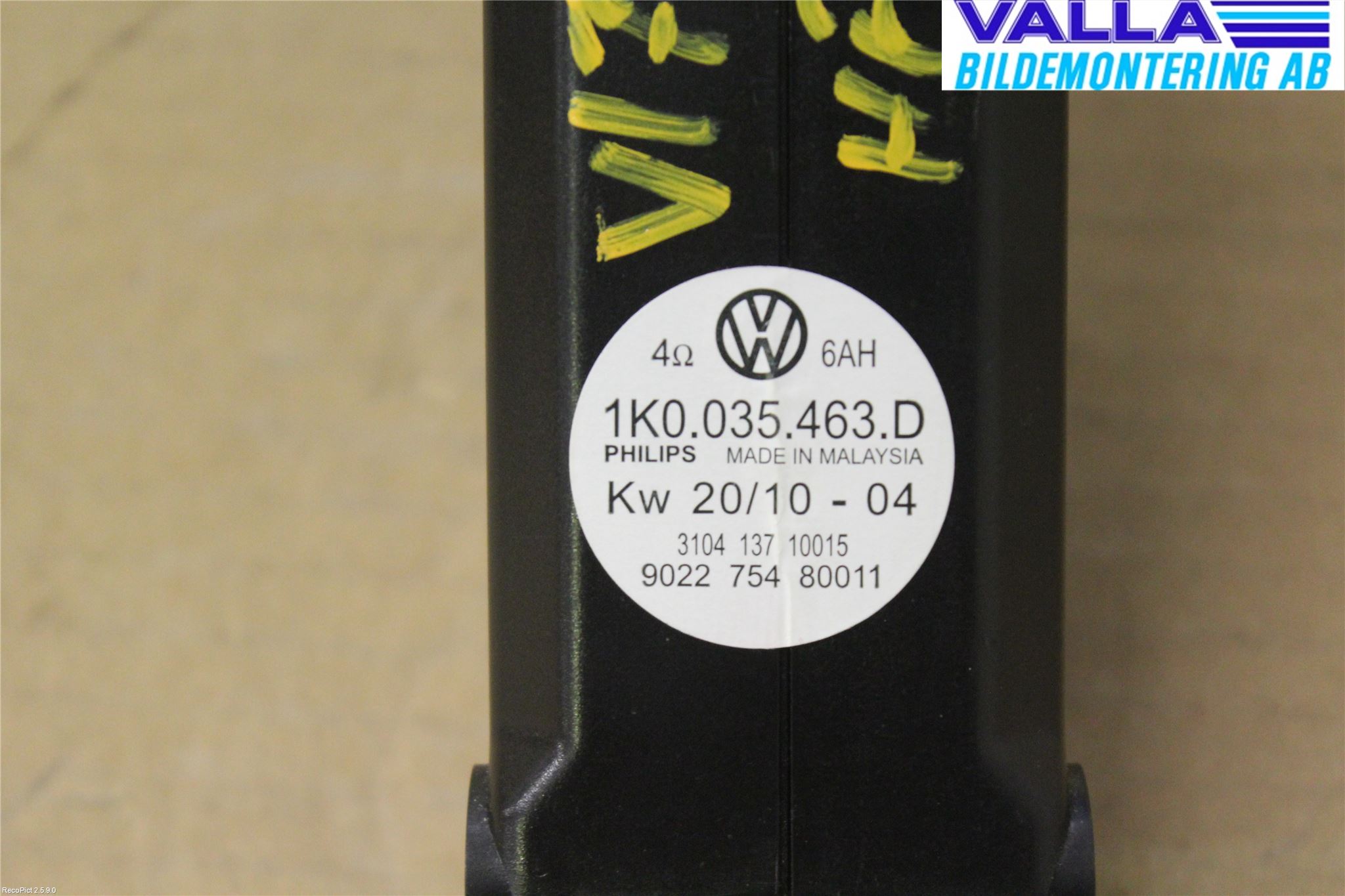 Volkswagen VW GOLF VI 09-13 Stereo Radio Øvrig