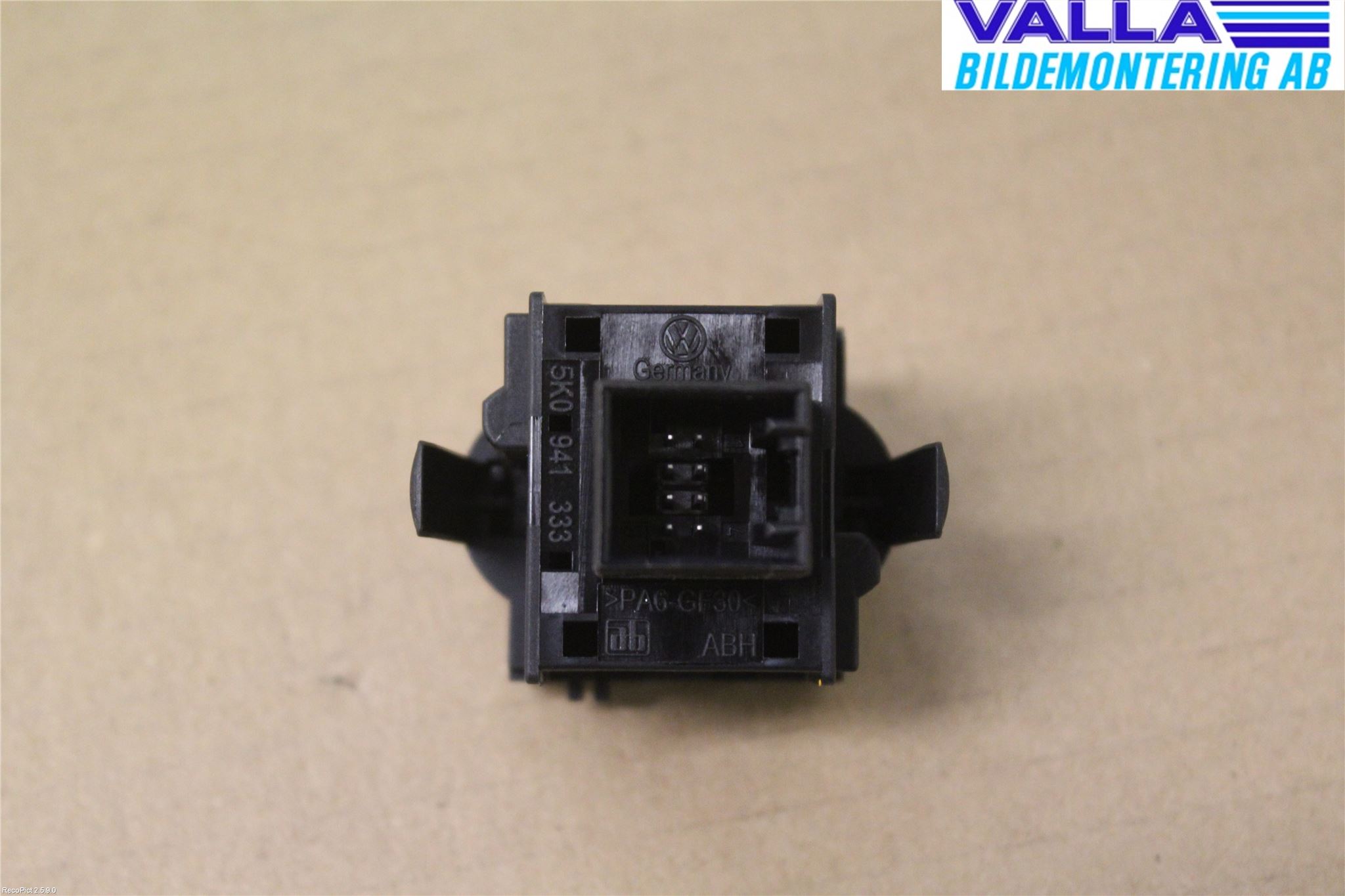 Volkswagen VW GOLF VI 09-13 Frontlykt Lysspredderreg