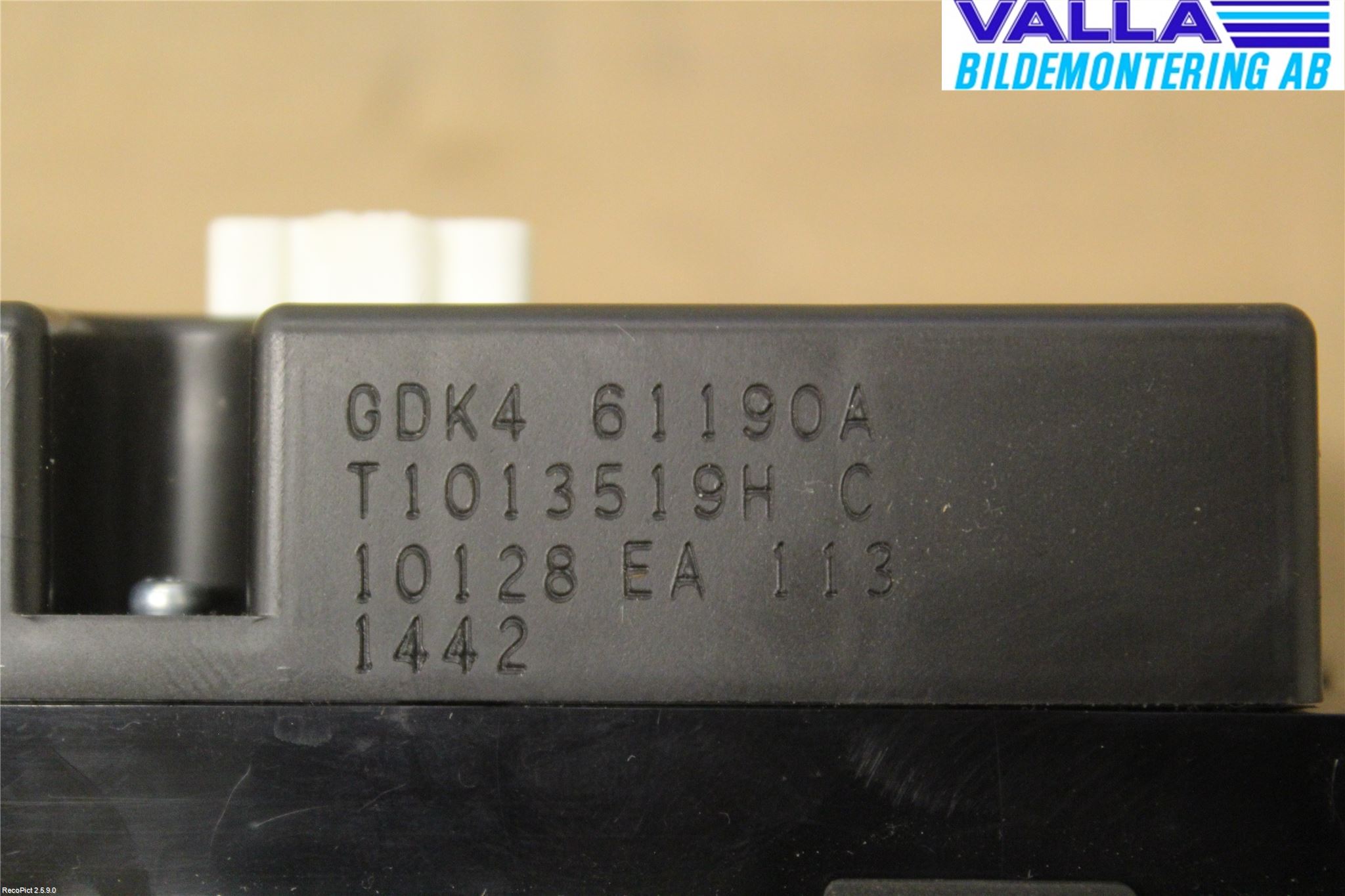 Mazda 6 08-13 Varme Ac Betjening-Display