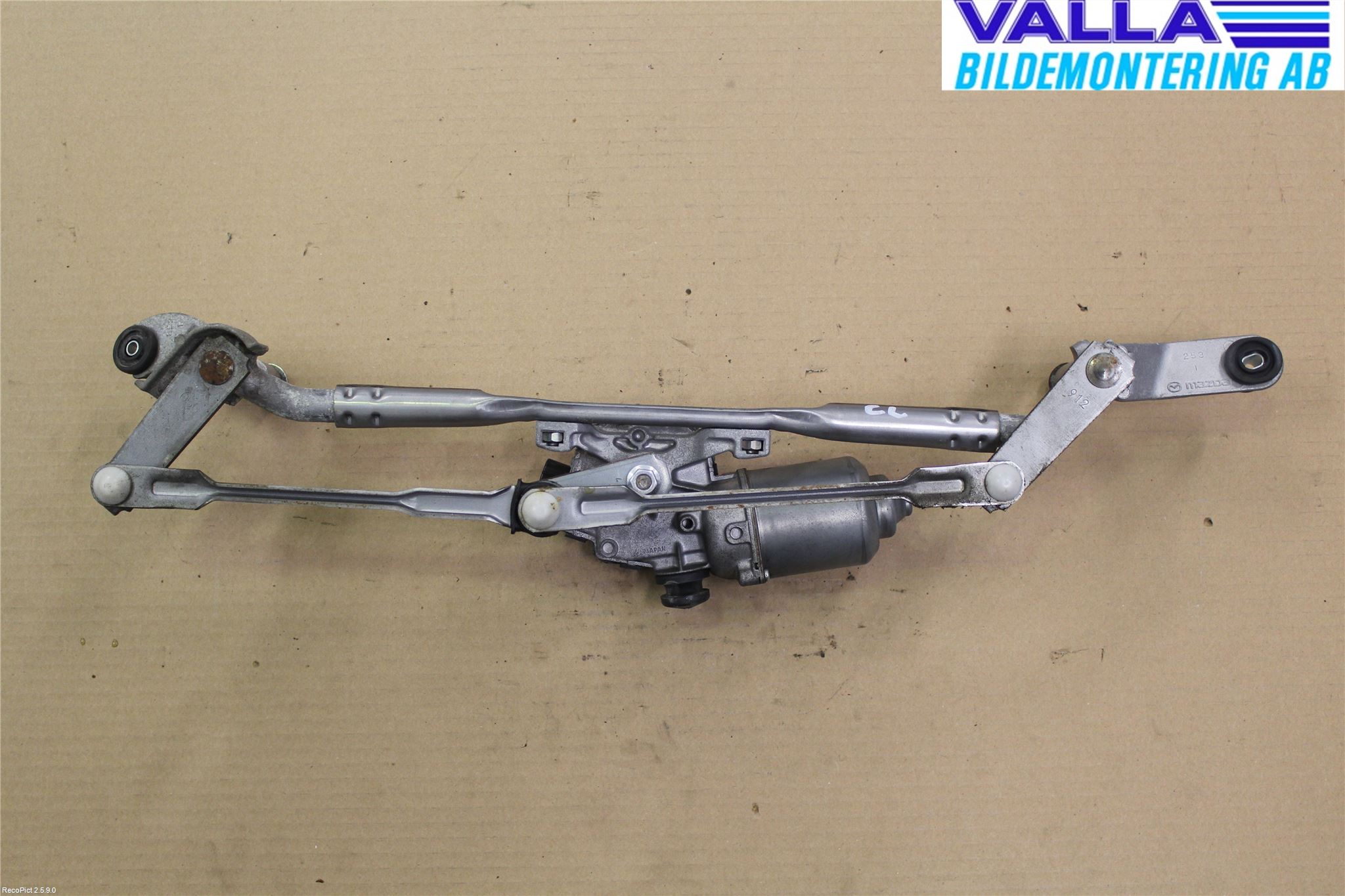 Mazda 6 08-13 Viskeroverføring Frontrute