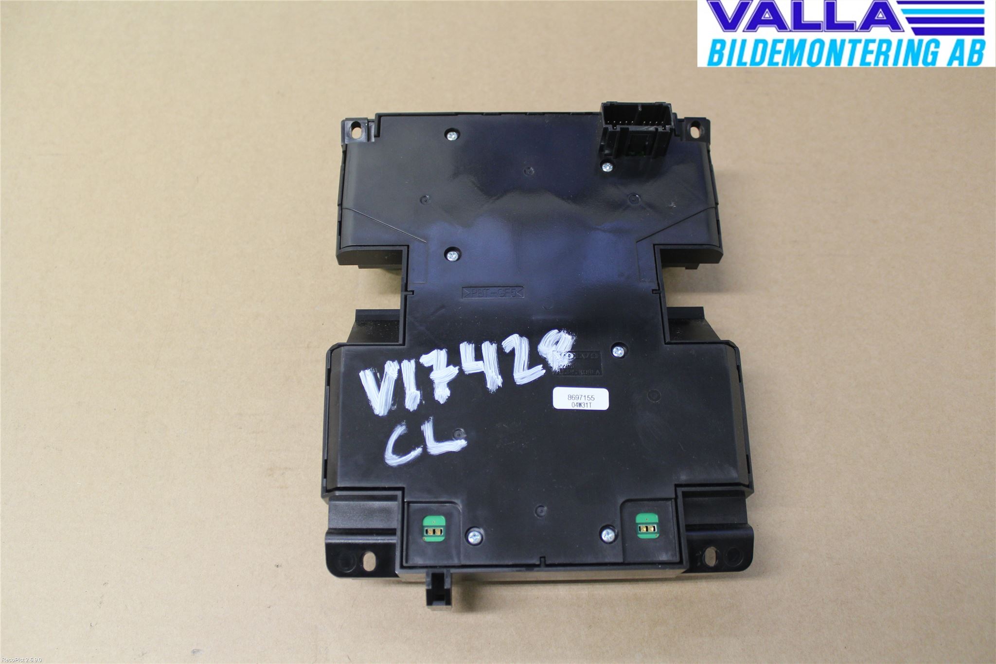 Volvo V50 04-07 Varme Ac Betjening-Display
