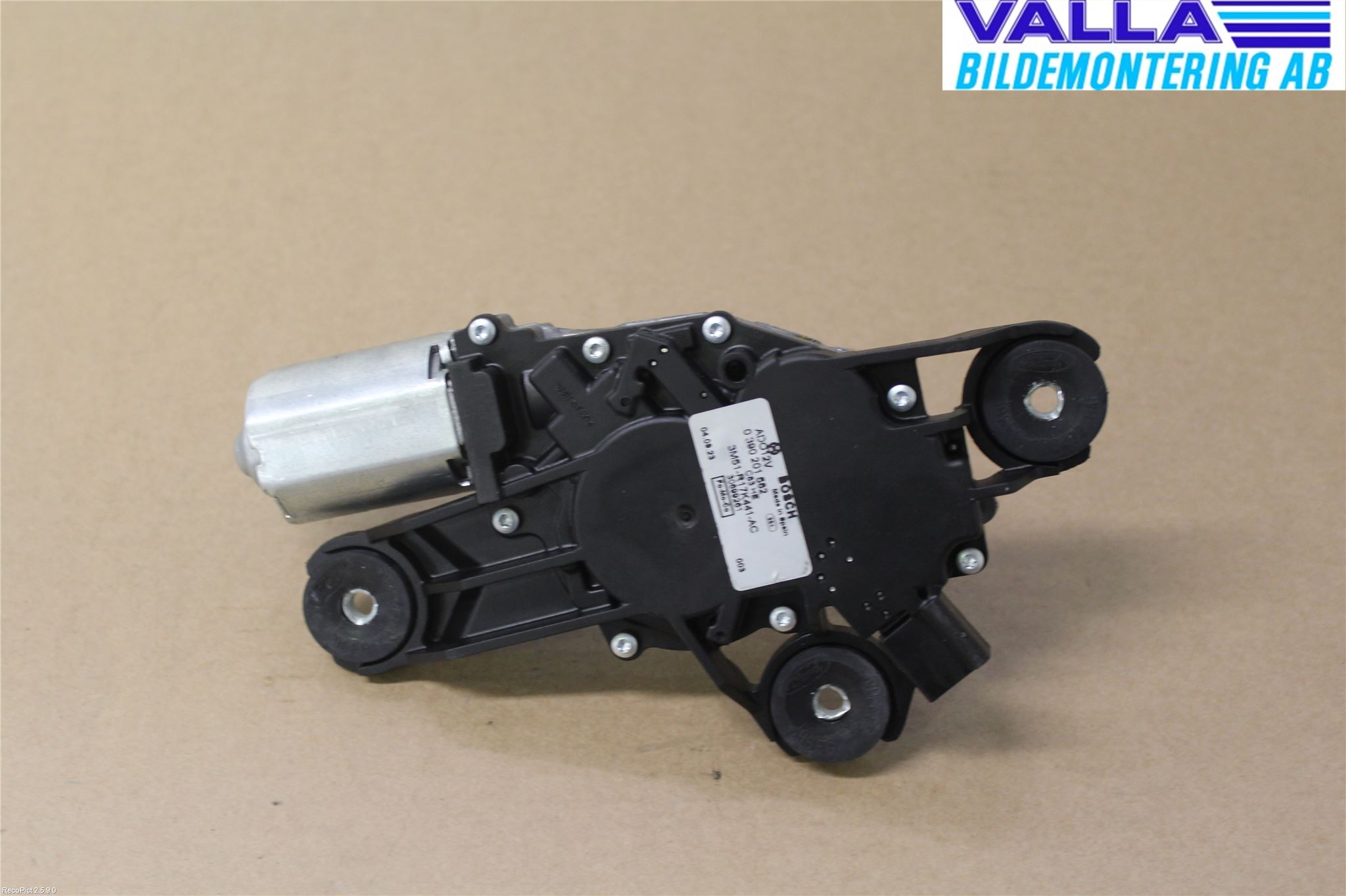 Volvo V50 04-07 Viskermotor Bakluke