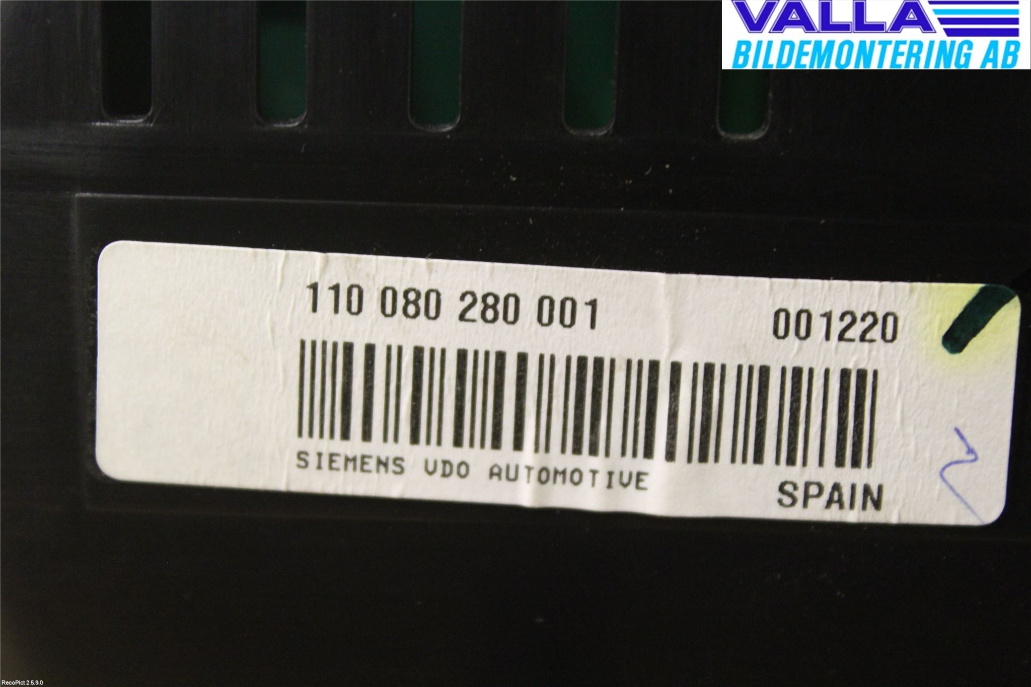 Seat ALTEA Instr Kombinert