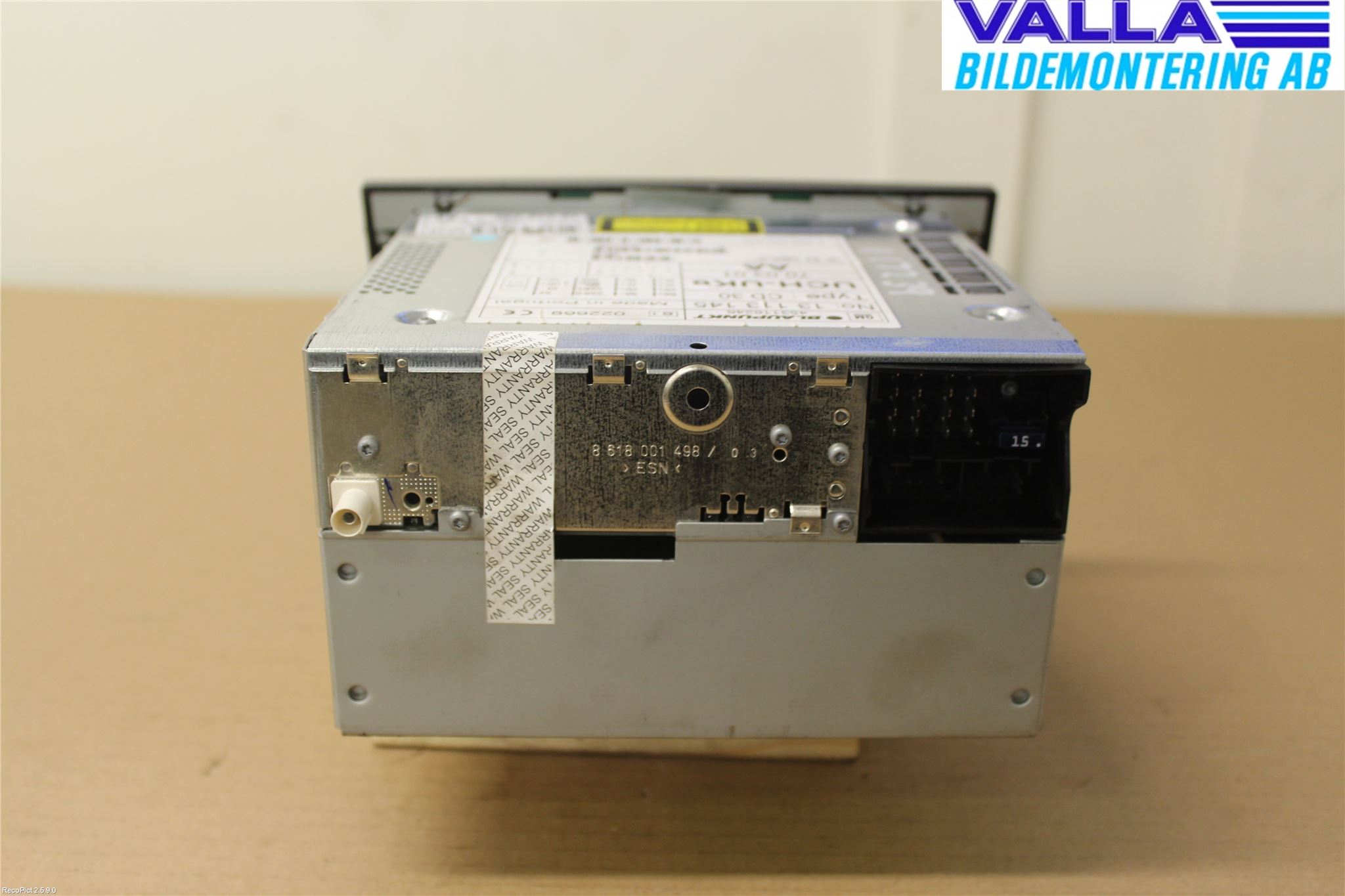 Opel VECTRA C 02-05 Stereo Radio Med Cd