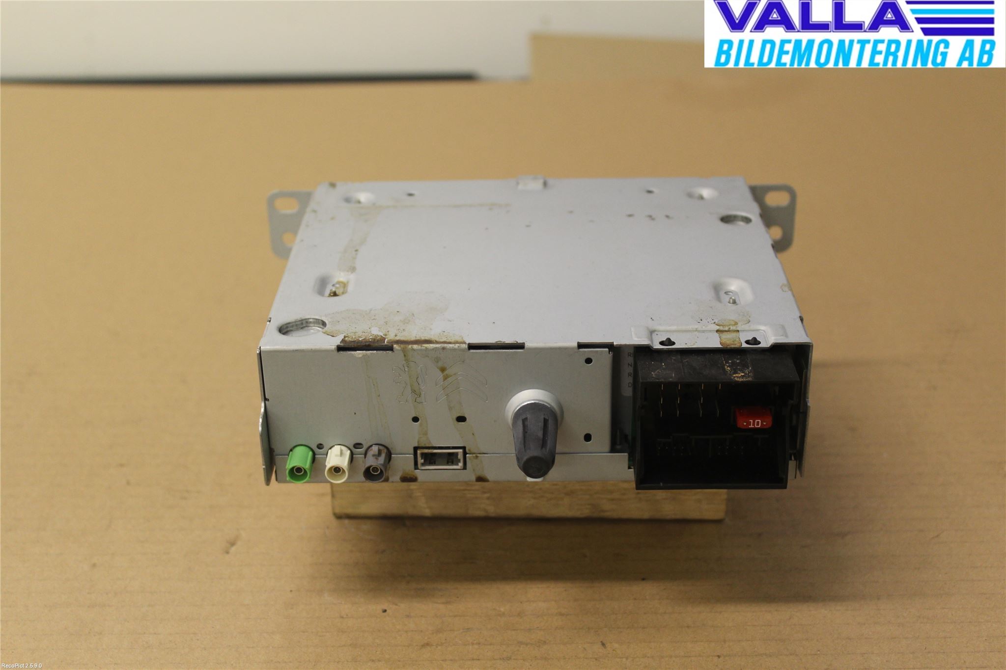 Peugeot 508 11-18 Stereo Radio Med Cd