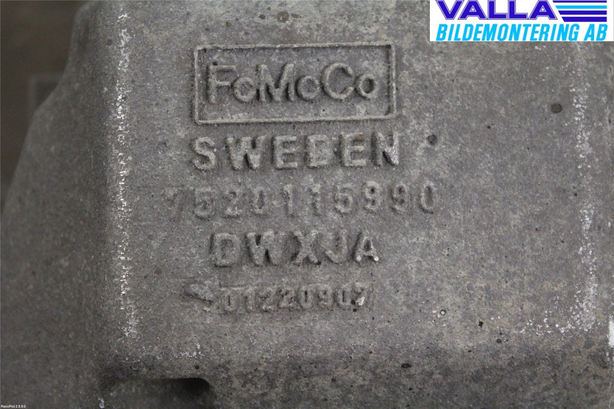 Volvo V70 08-13 Gearkasse Fordelingskasse