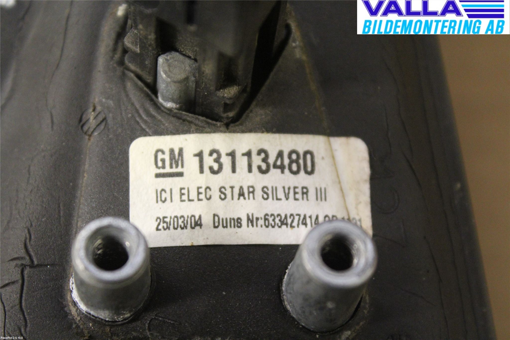 Opel MERIVA A   03-10 Speil V M-El Justering