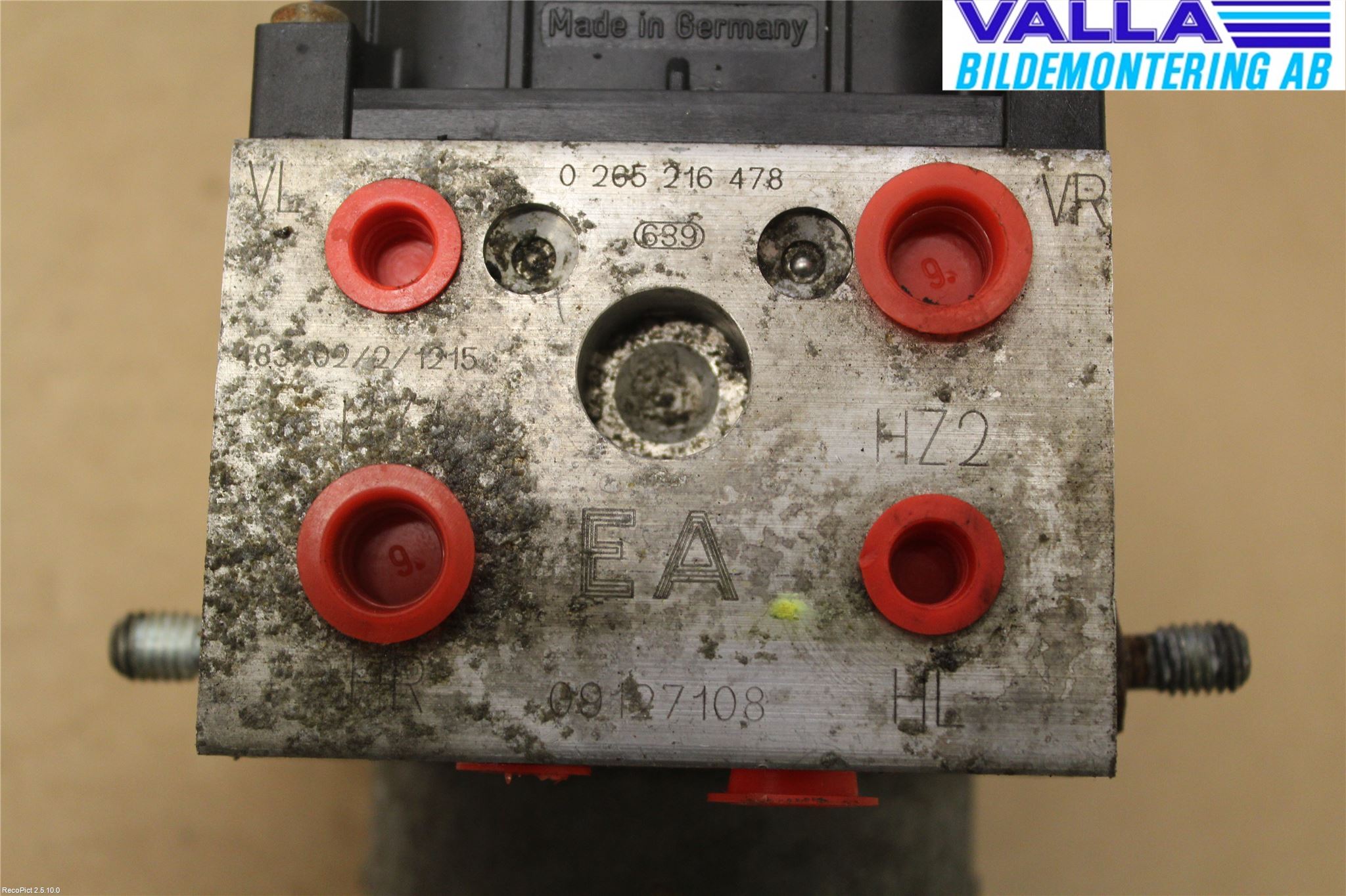 Opel MERIVA A   03-10 Abs Hydraulikkaggregat