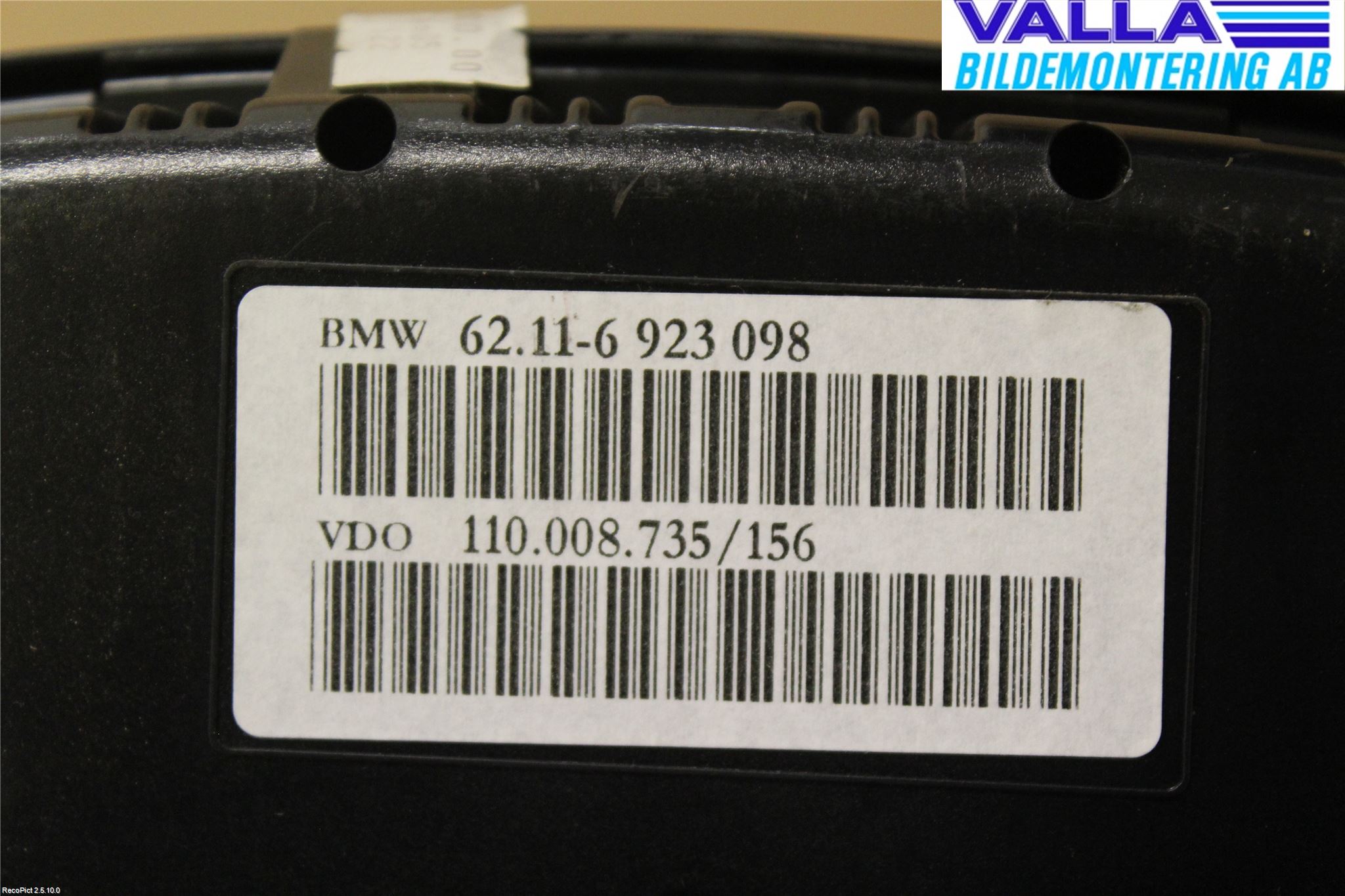 BMW 5 E39 95-04 Instr Kombinert