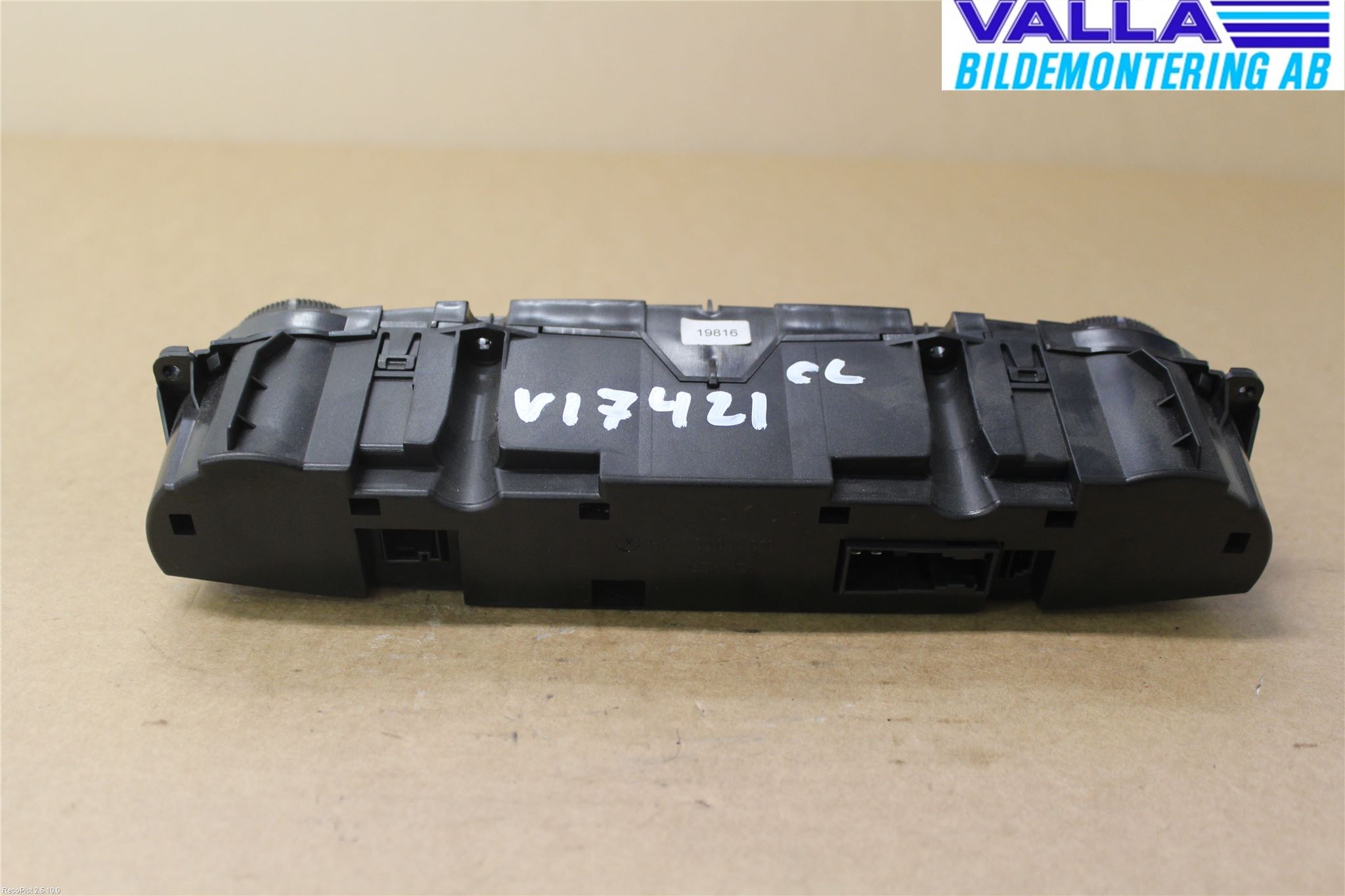 Mercedes-Benz MB E-KLASS (W211) 02-09 Varme Ac Betjening-Display