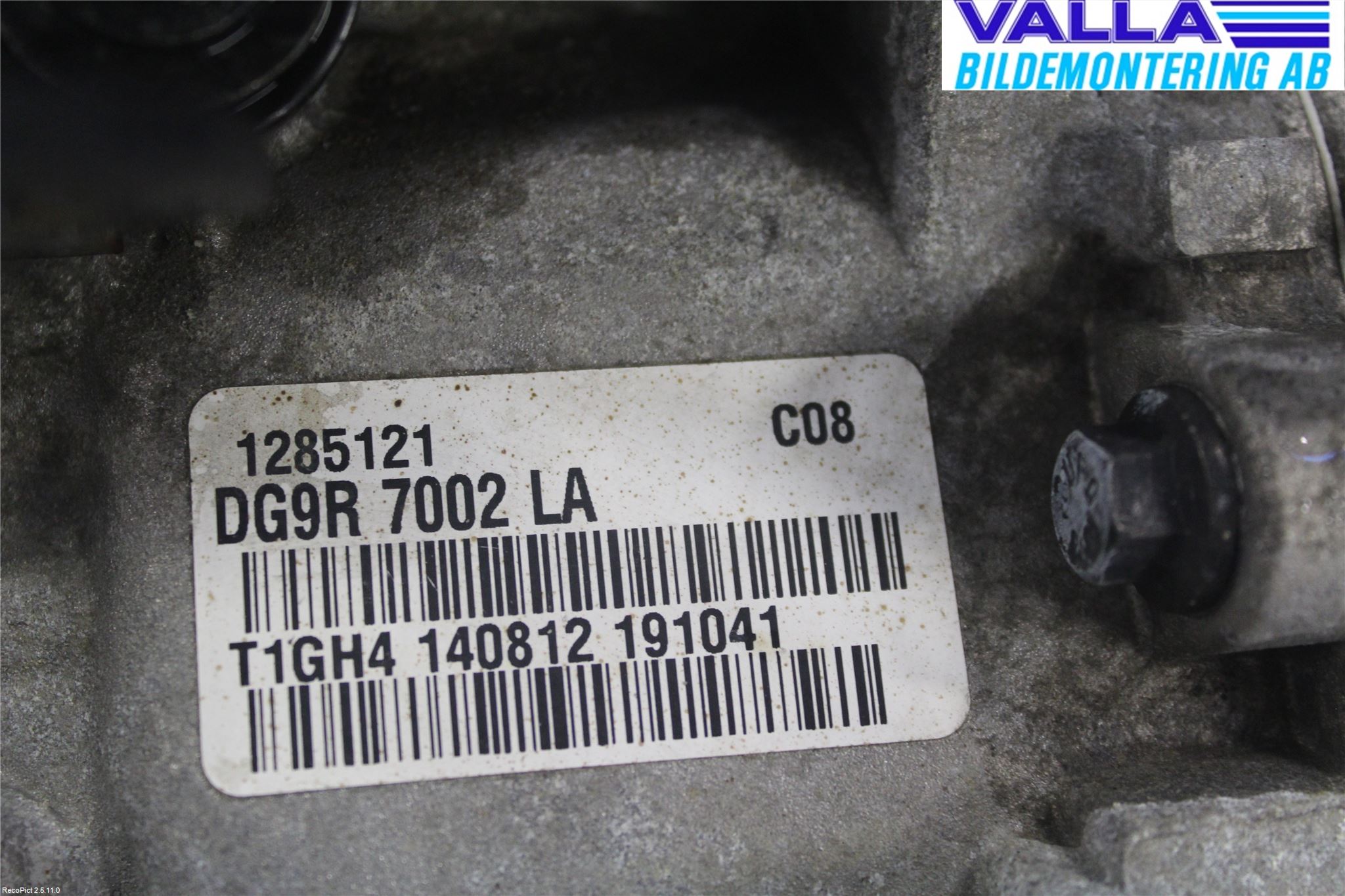 Volvo V70 08-13 Gearkasse 6 Trinn