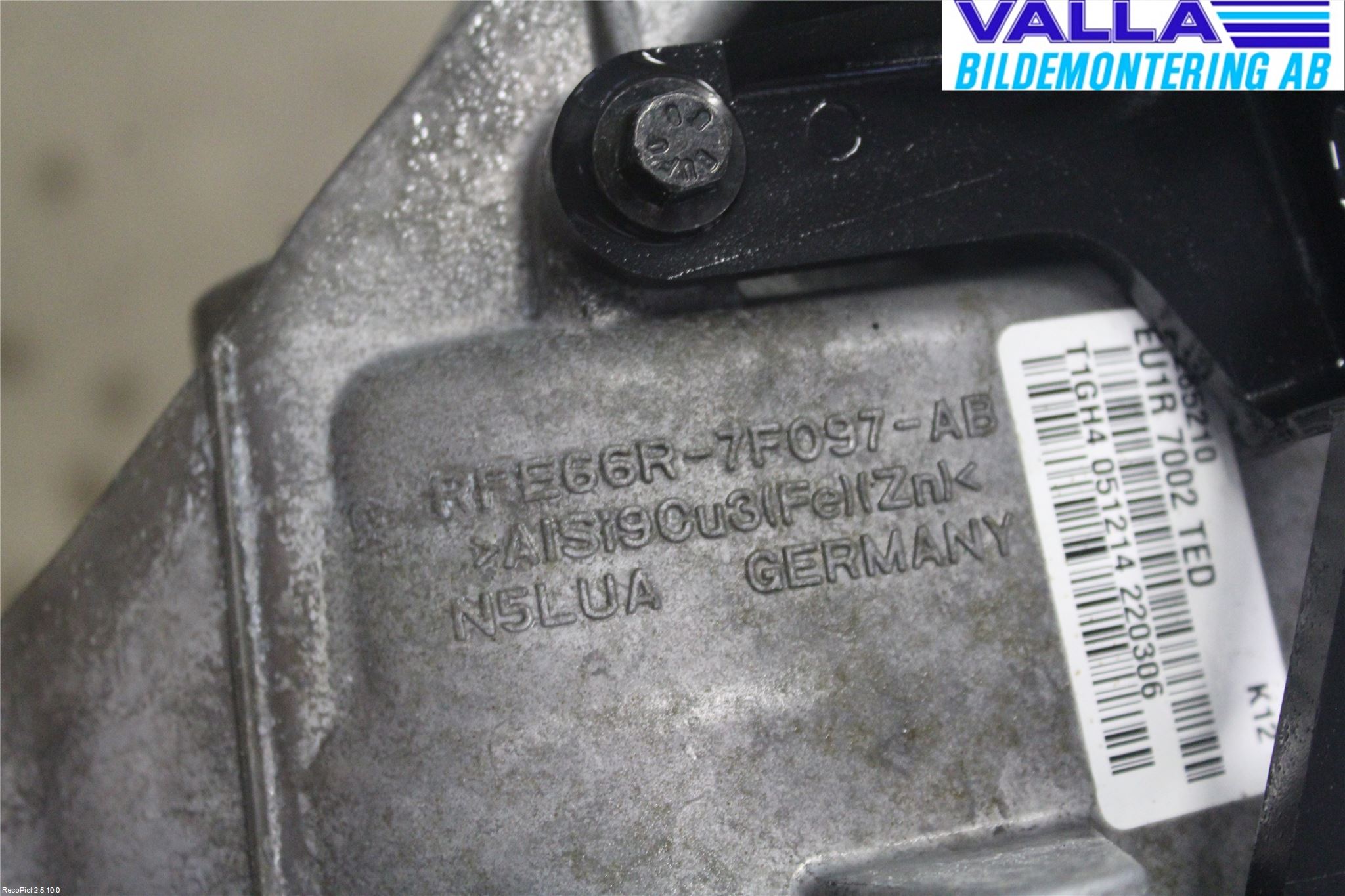Volvo V70 14-16 Gearkasse 6 Trinn