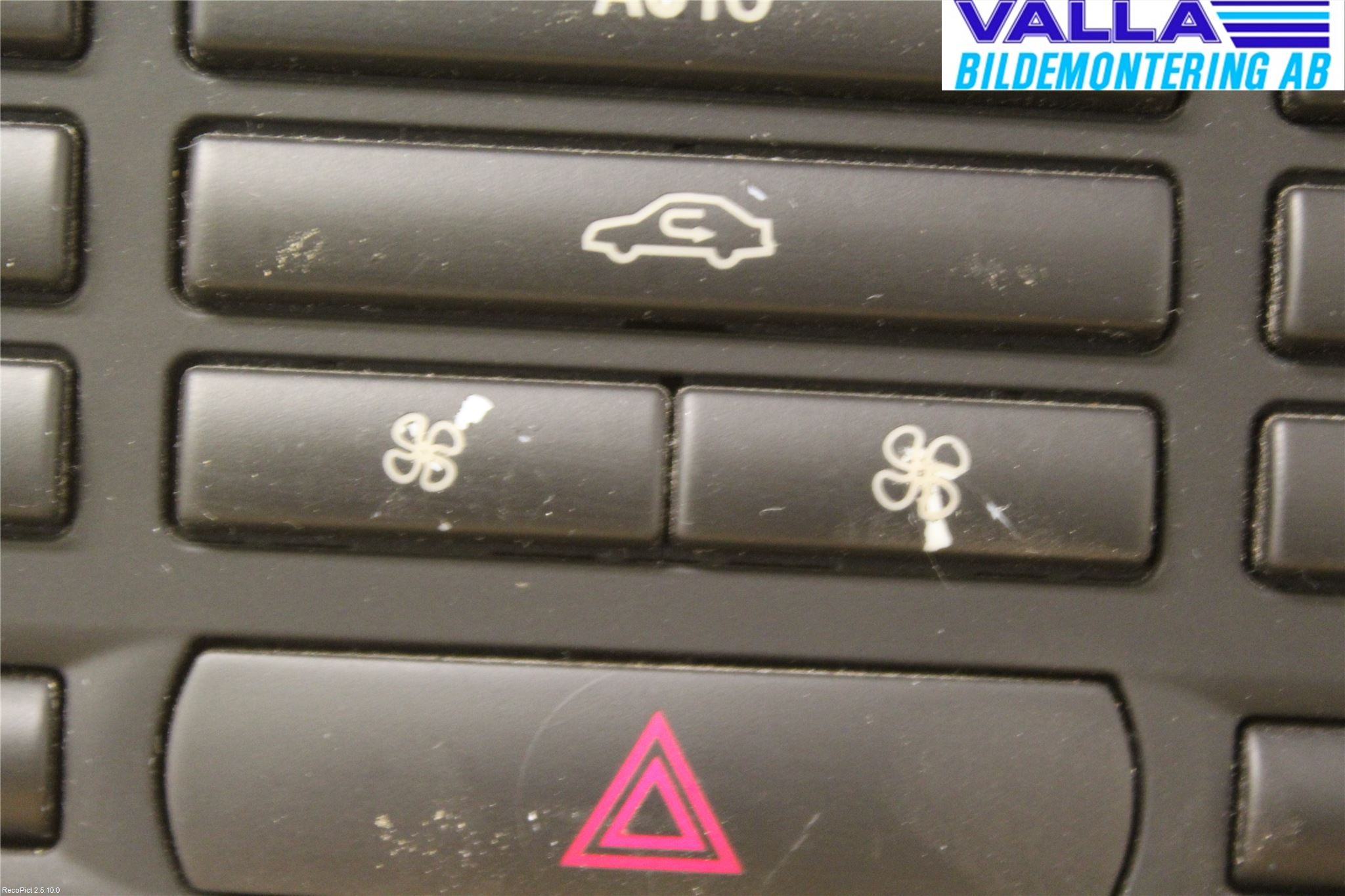 Saab 9-3 VER 2 Varme Ac Betjening-Display