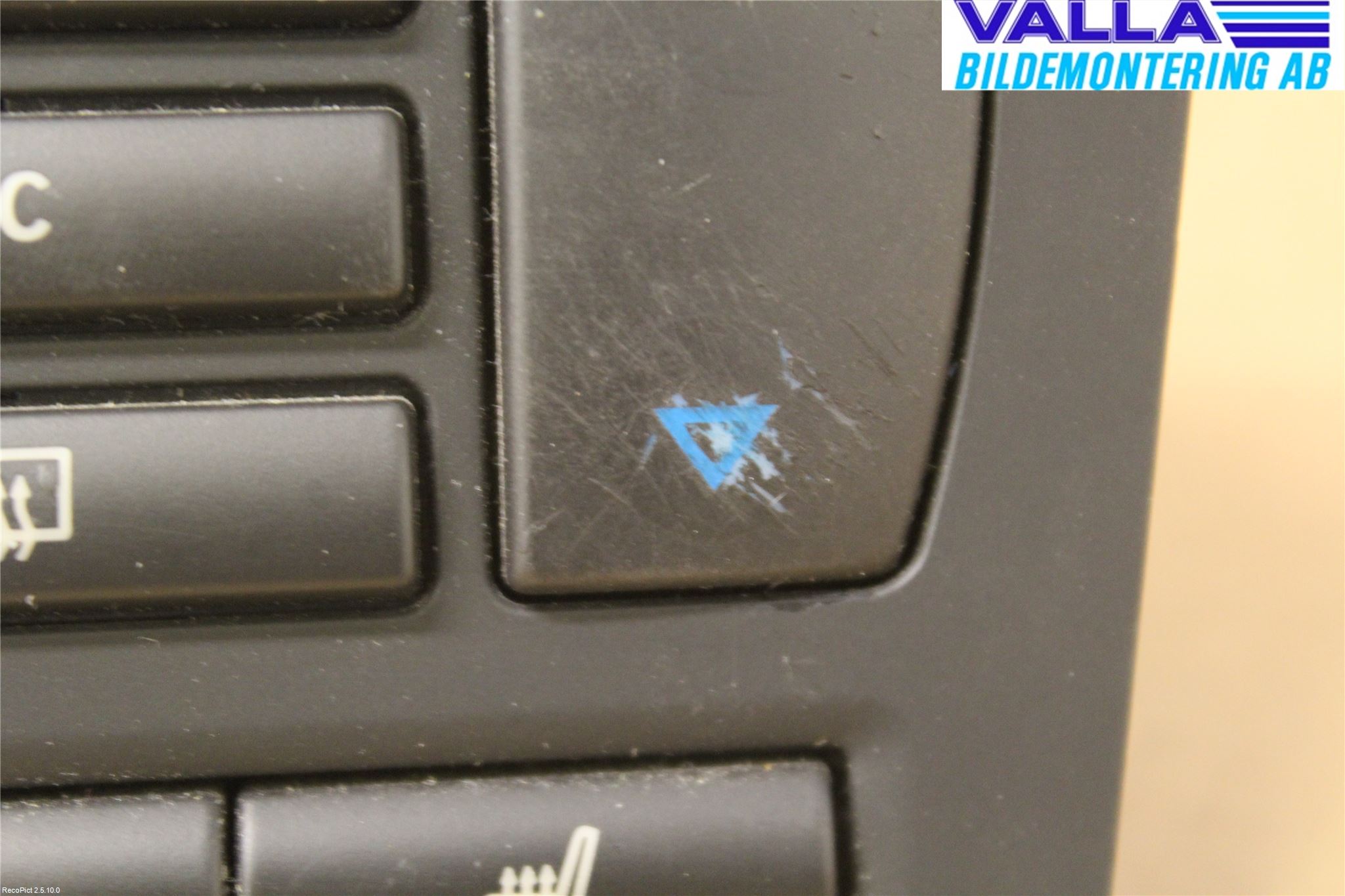Saab 9-3 VER 2 Varme Ac Betjening-Display