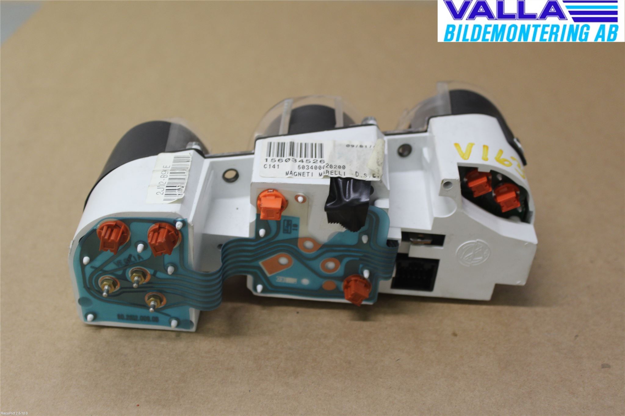 Alfa 156 Instr Temp-Tankmåler