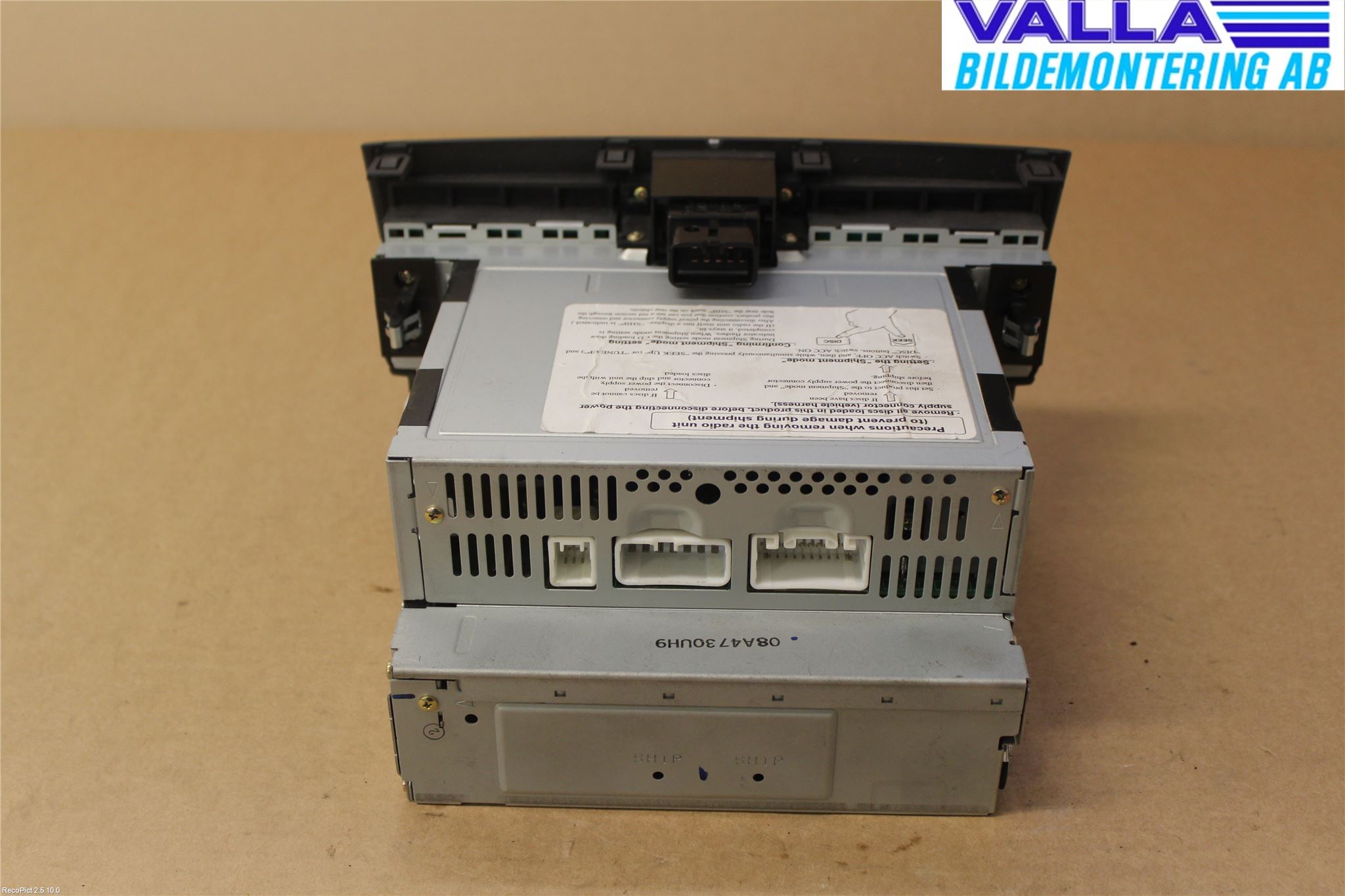 Lexus LS 430 01-06 Stereo Cd Veksler