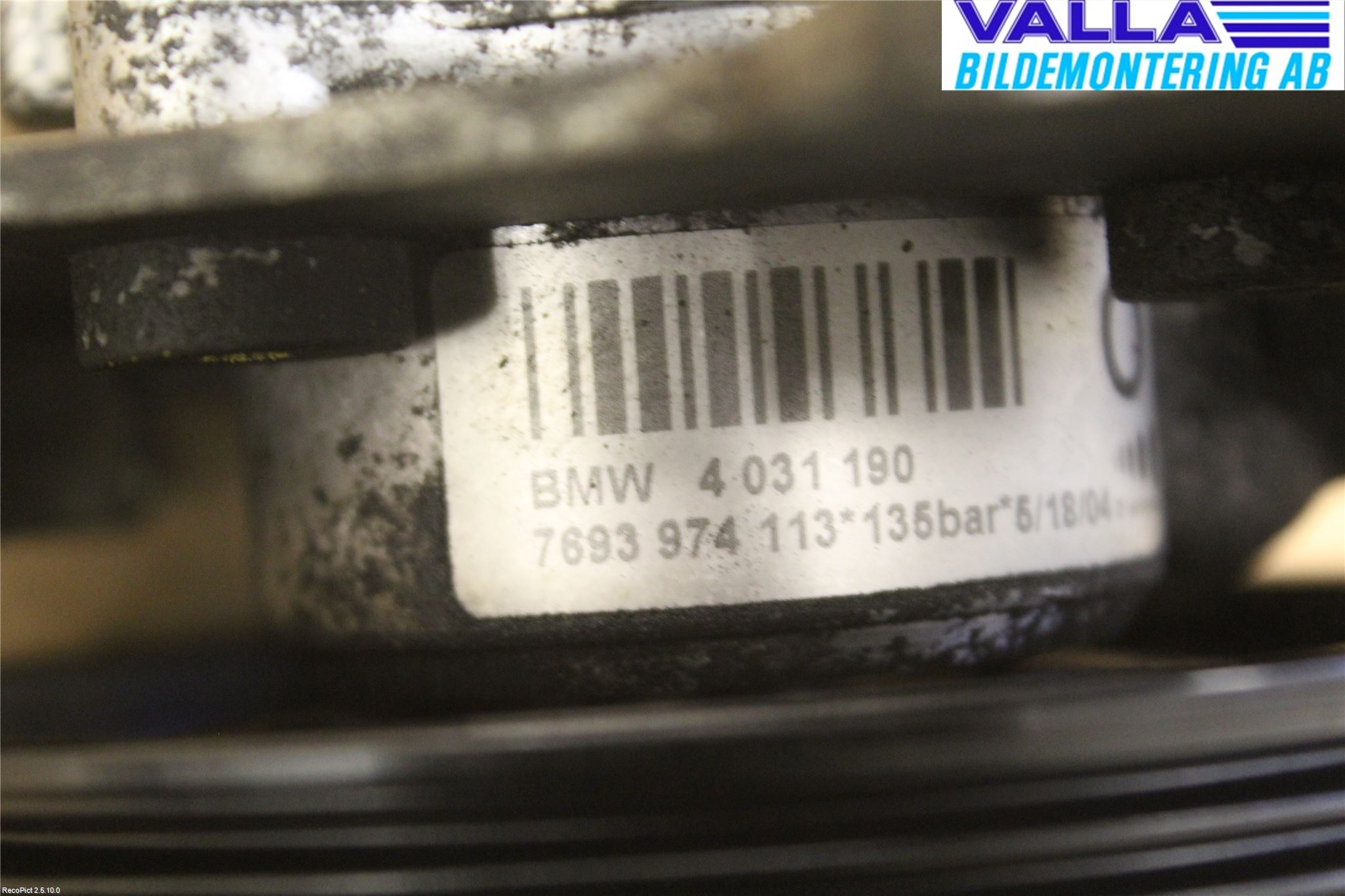 BMW 5 E60/61 Sed/Tou 02-10 Servo Pumpe
