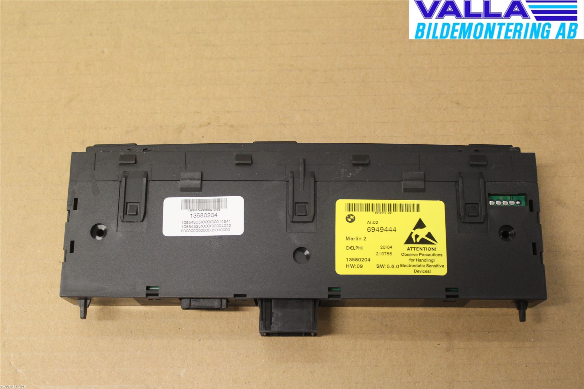 BMW 5 E60/61 Sed/Tou 02-10 Bryter Varmesete