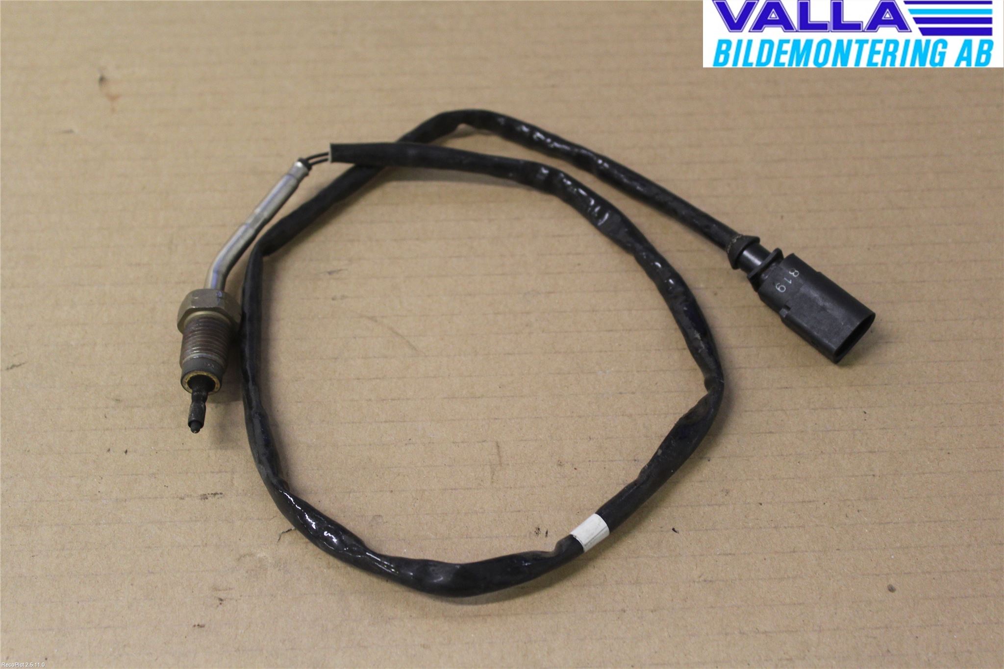 Volkswagen VW PASSAT 11-14 Sensor Temp-Trykk Avgass