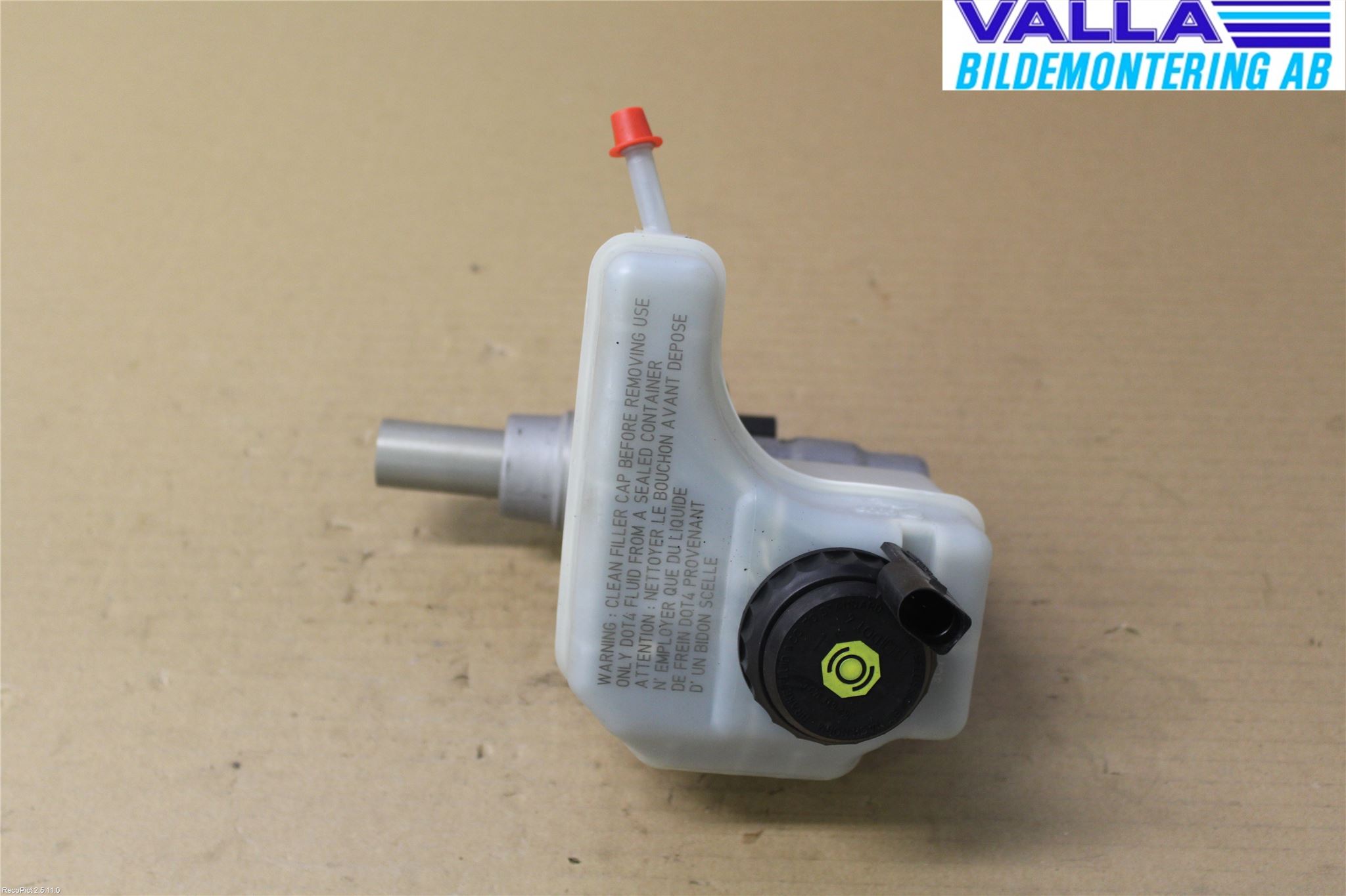 Volkswagen VW PASSAT 11-14 Brems Hovedsylinder