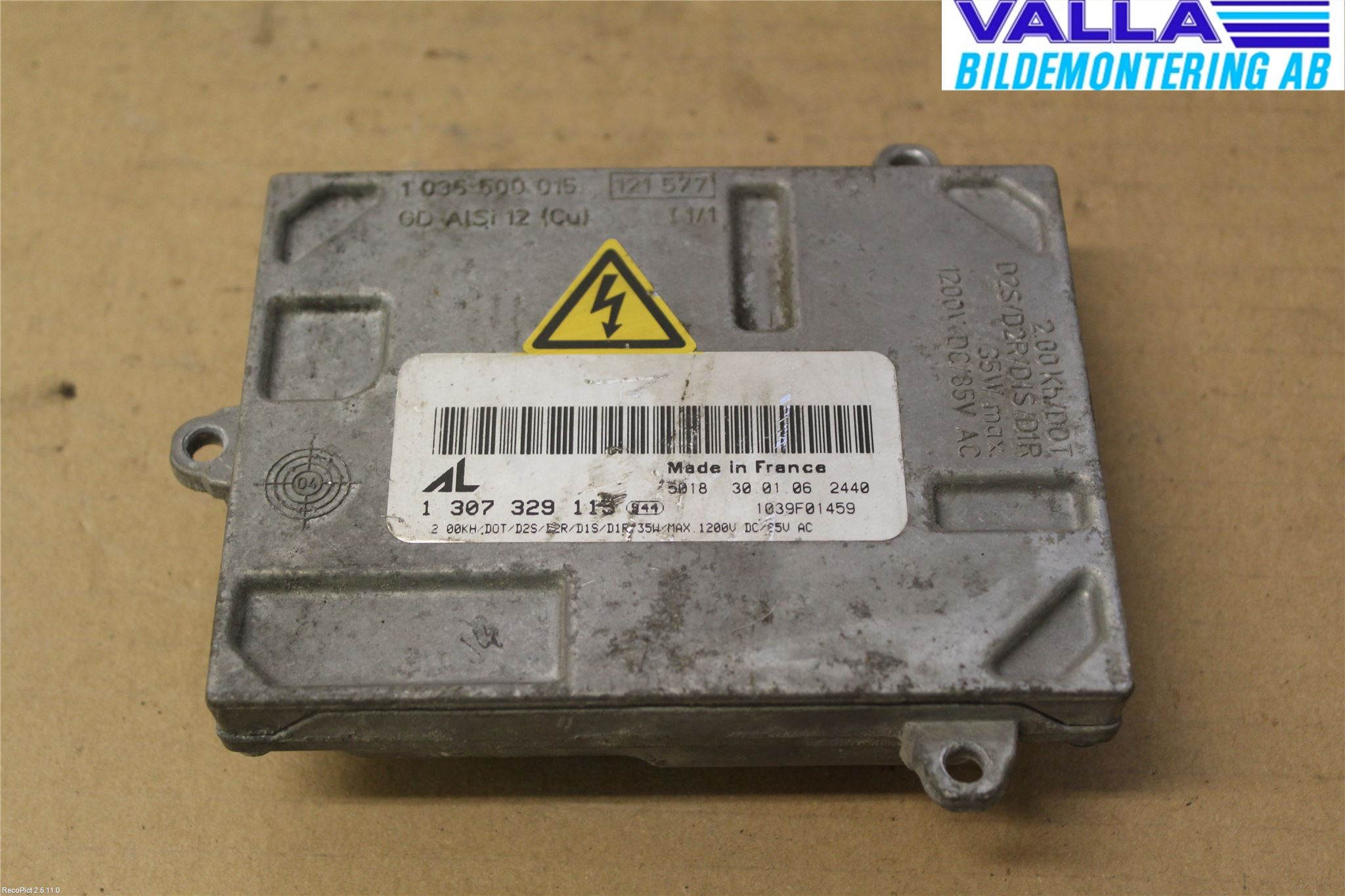 Audi A4/S4 05-07 Styreenhet Xenon
