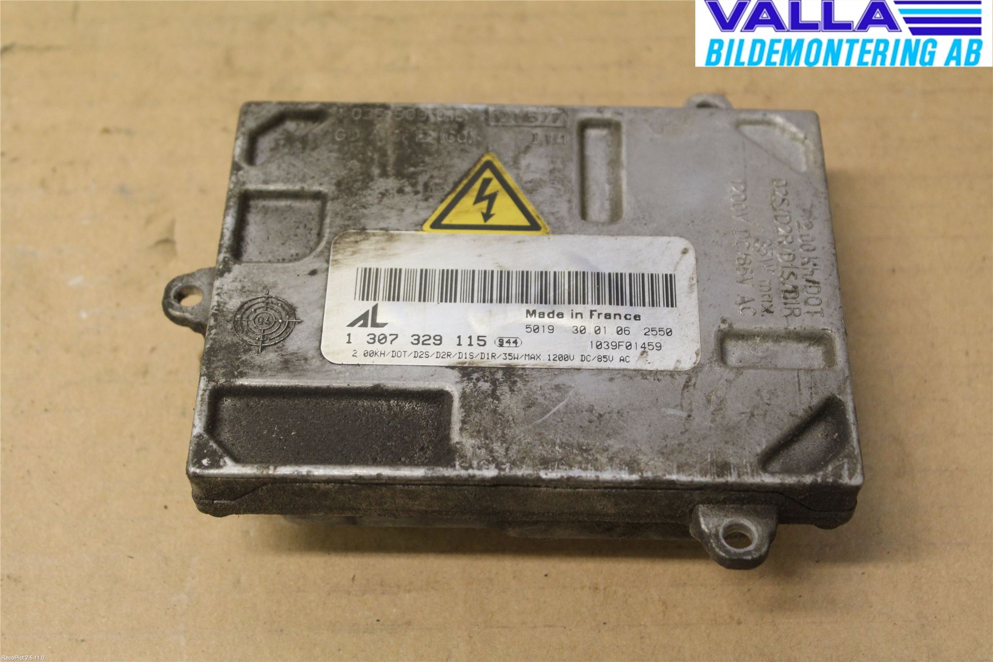 Audi A4/S4 05-07 Styreenhet Xenon