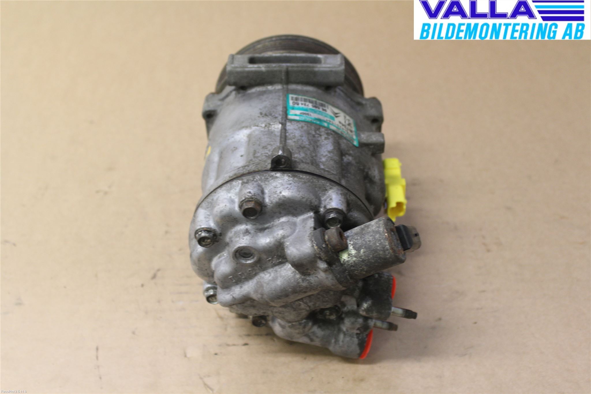 Citroen C5     05-08 Varme Ac Kompressor