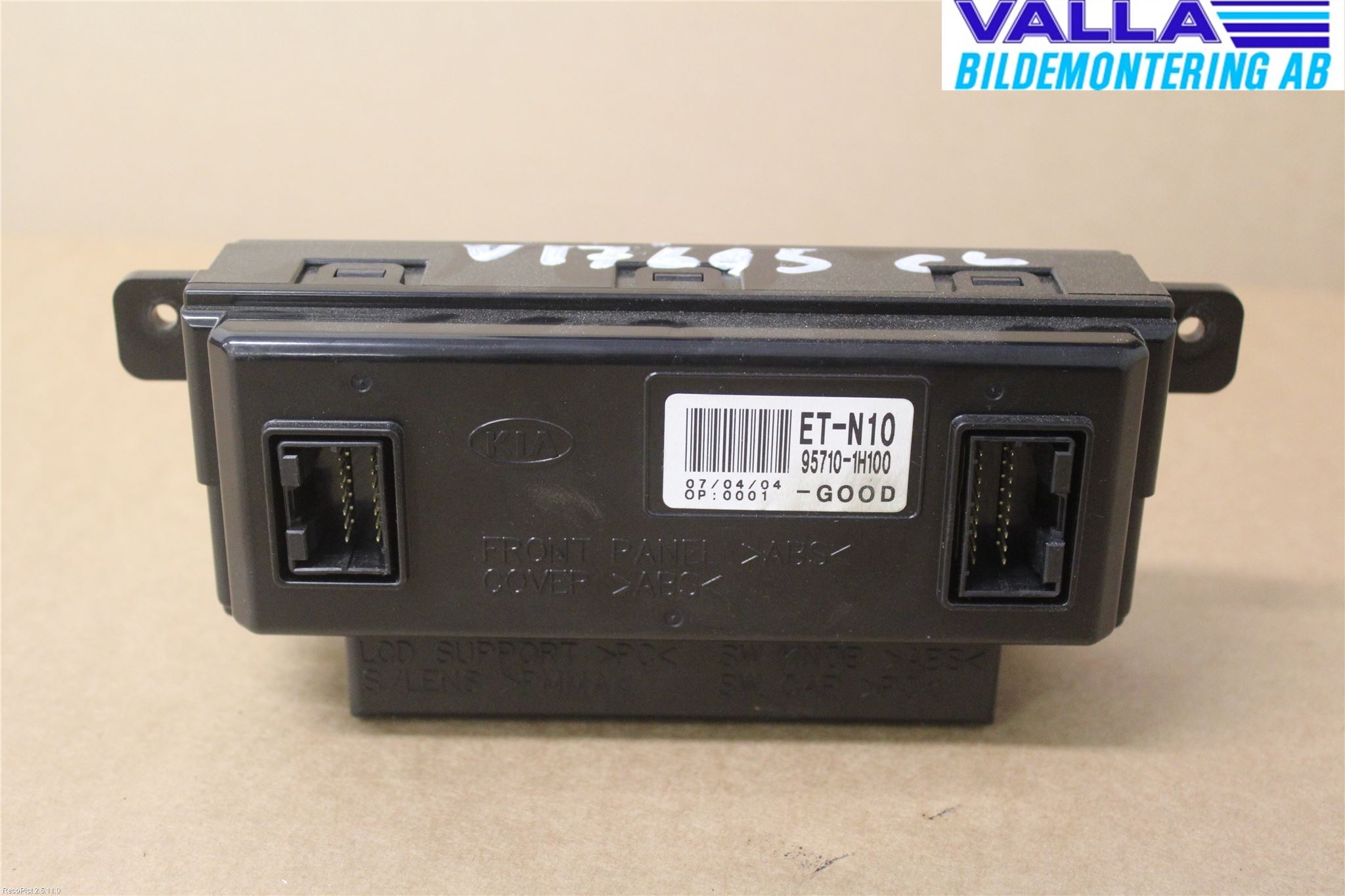 Kia CEED 06-12 Instr Varselys - Display