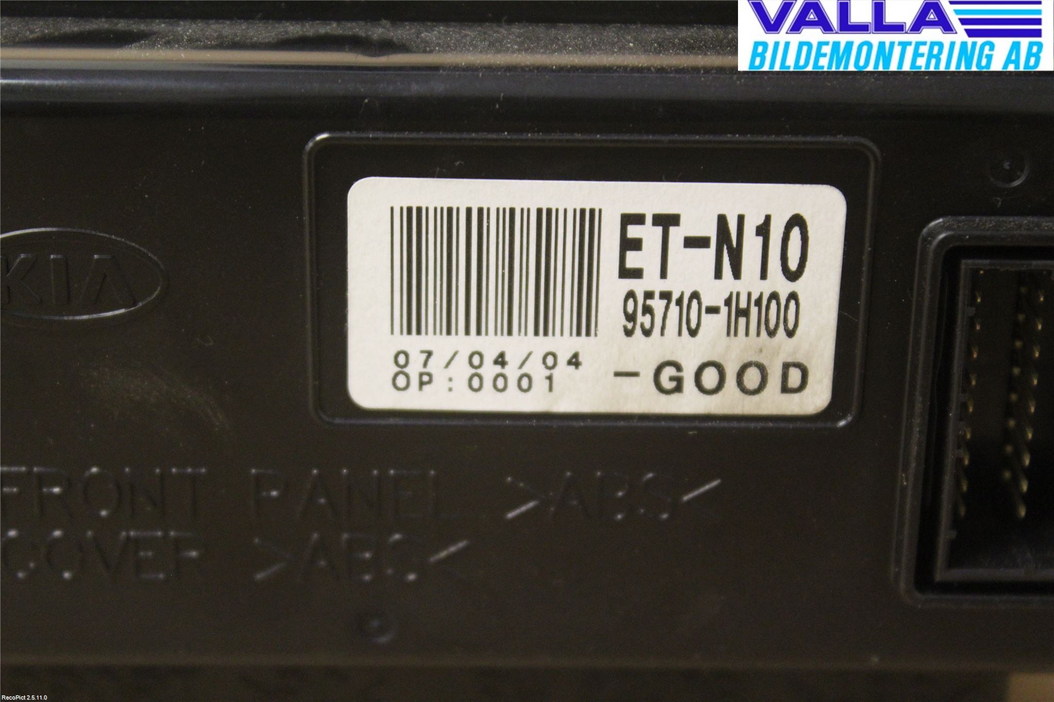 Kia CEED 06-12 Instr Varselys - Display
