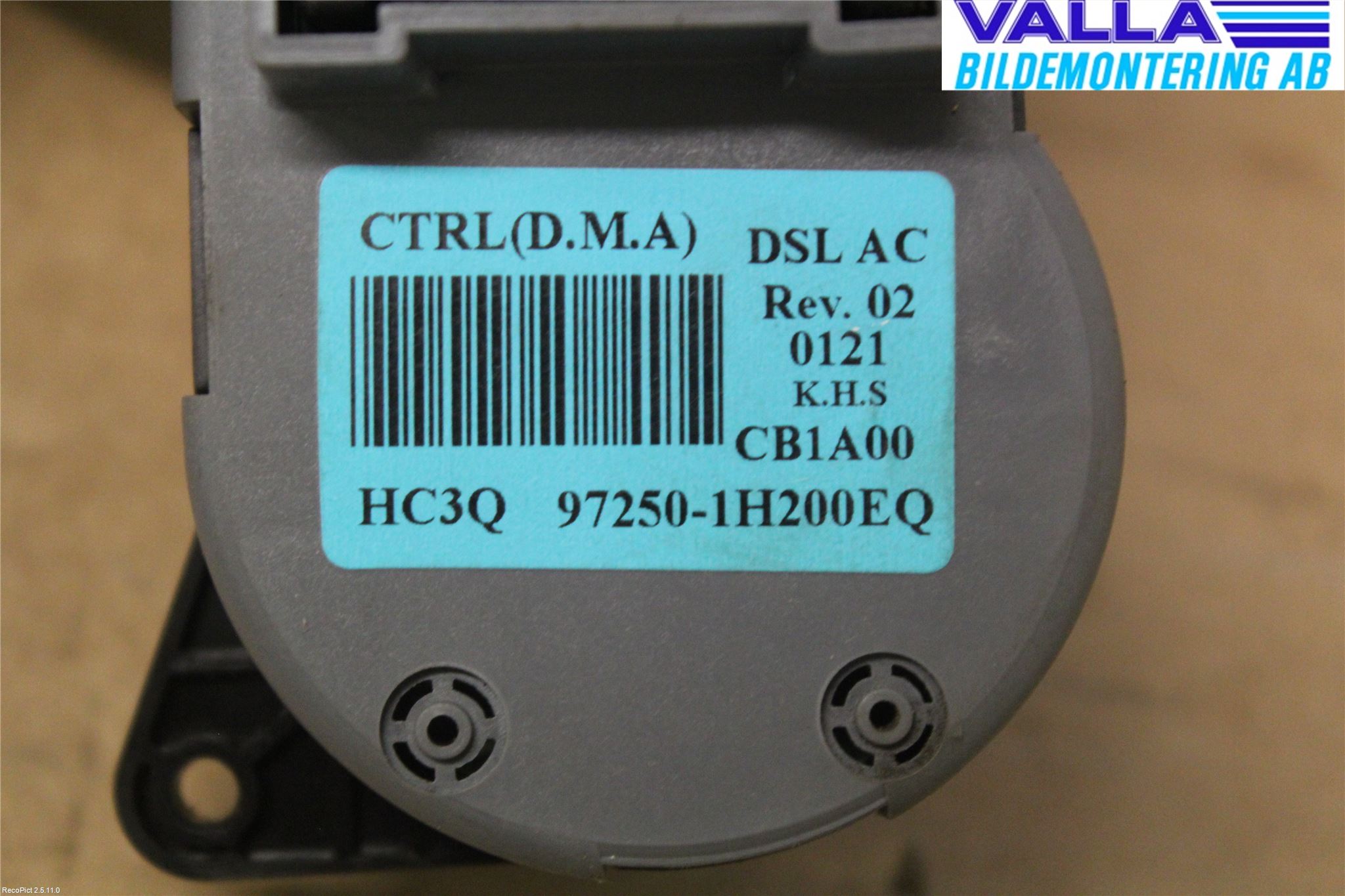 Kia CEED 06-12 Varmeapparat Panel(Regulering)