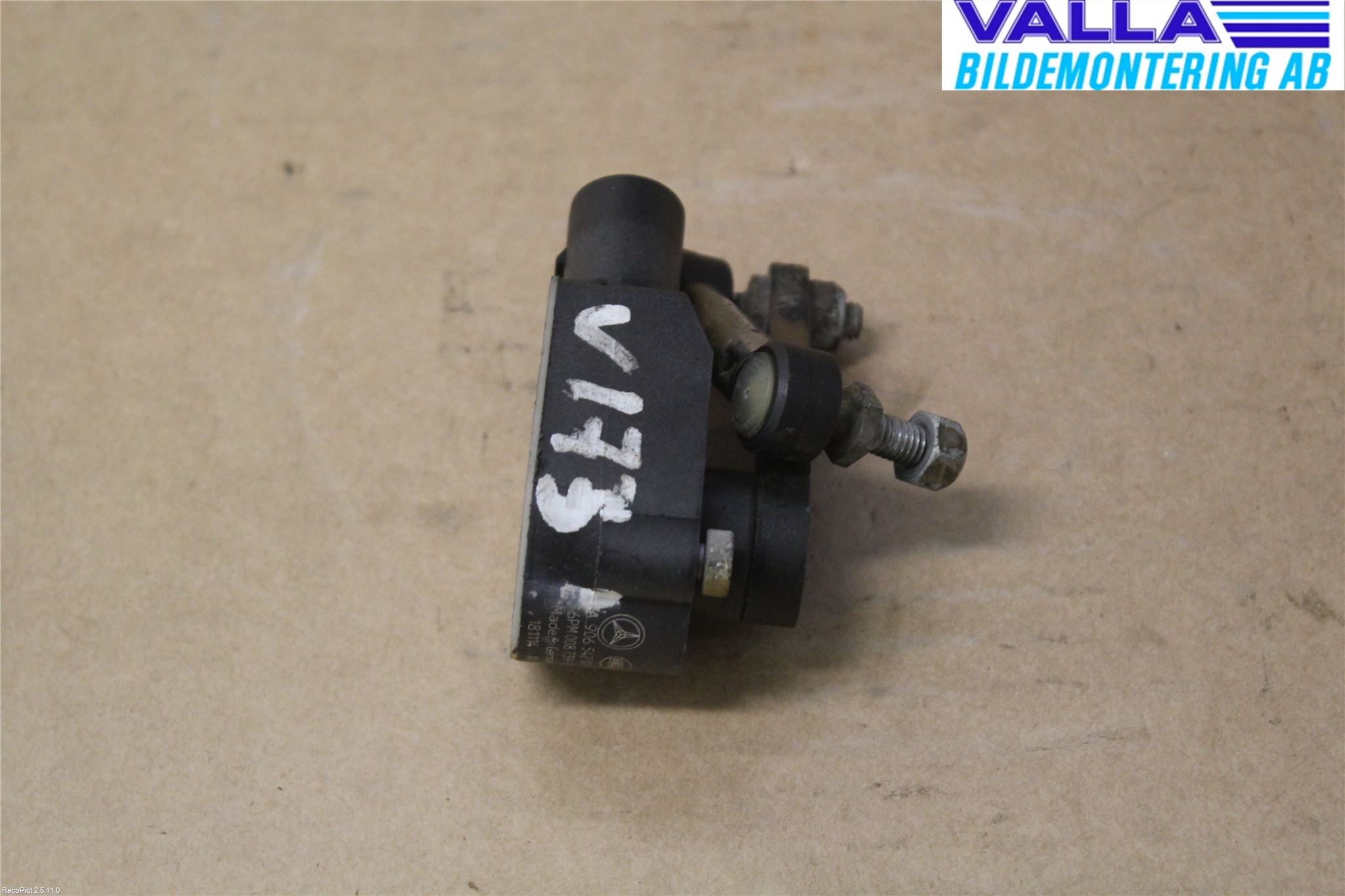 Mercedes-Benz MB SPRINTER (W906) 06-18 Sensor Lysinnstilling