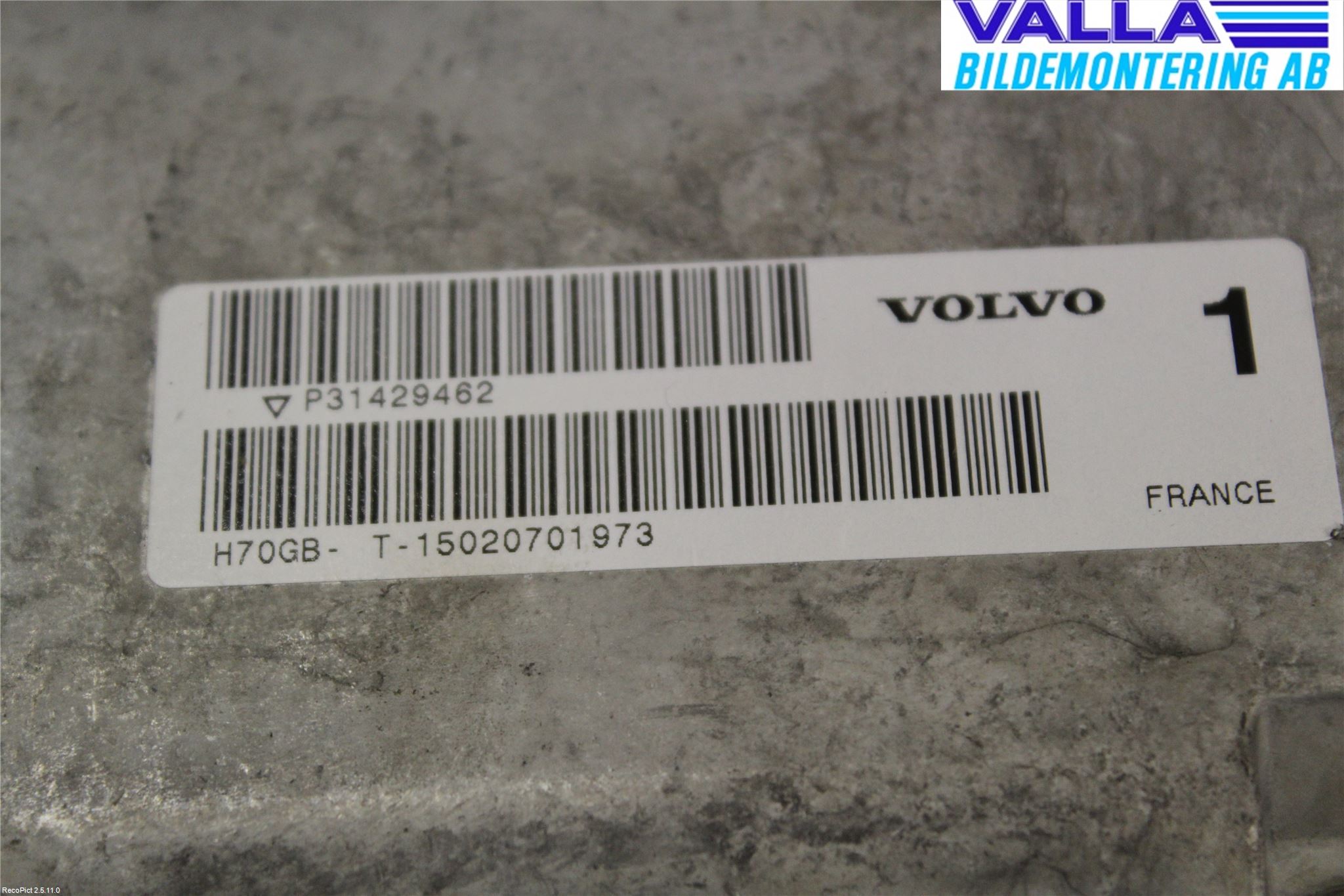 Volvo V40 CROSS COUNTRY 13-19 Rattakselaggregat Justerbart