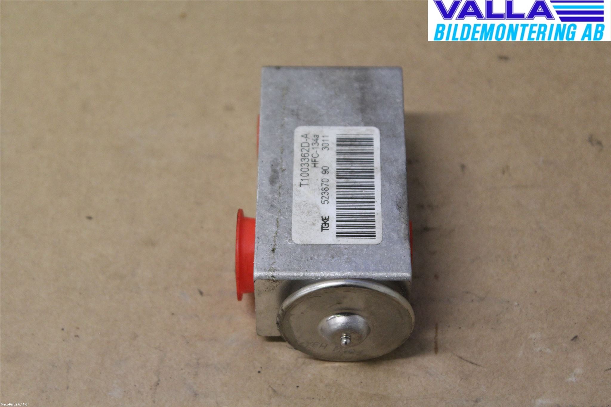Renault MEGANE III 09-15 Varme Ac Ekspansjonsventil
