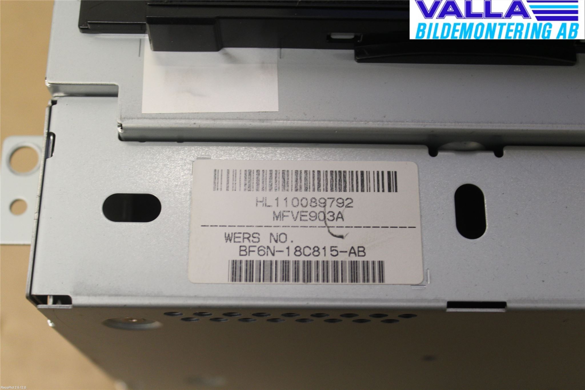 Volvo V60 11-13 Stereo Radio Med Cd