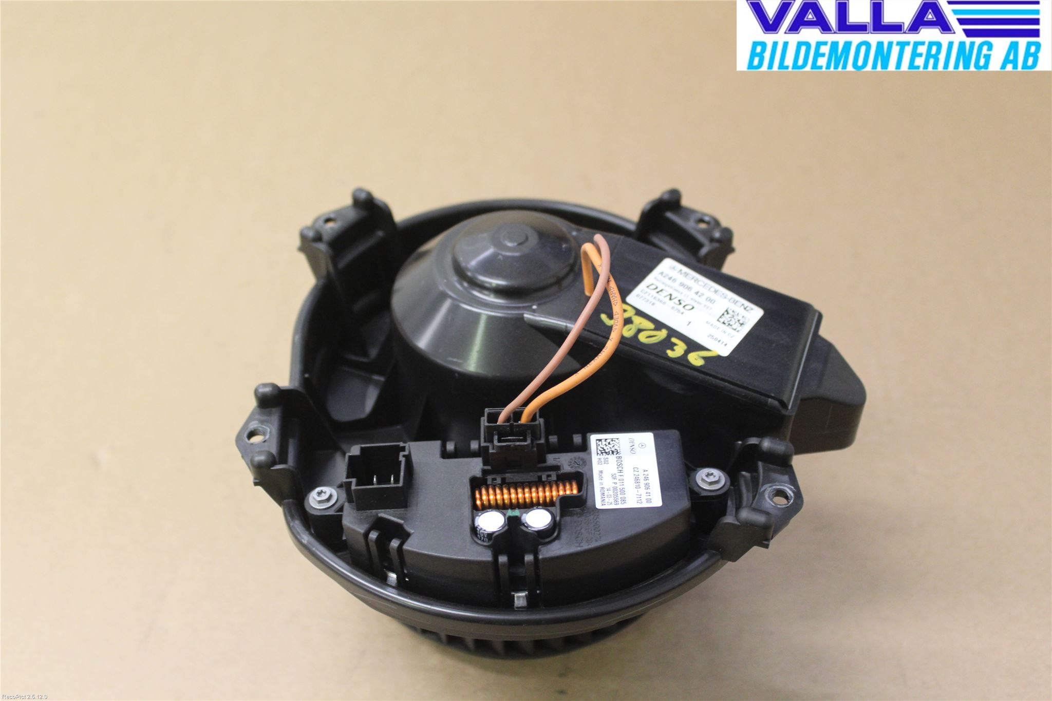 Mercedes-Benz MB GLA-KLASS (X156) 13-20 Varmeapparat Viftemotor